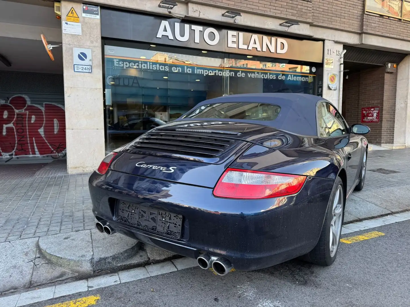 Porsche 997 Carrera S Cabrio Azul - 1