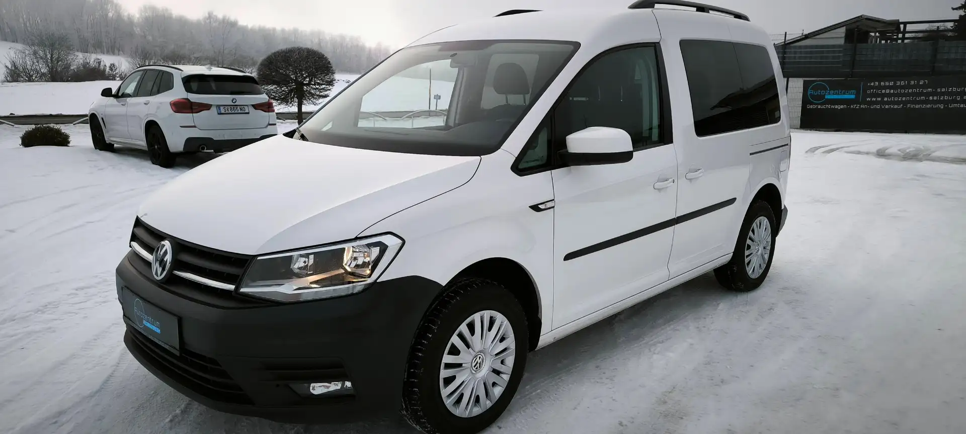 Volkswagen Caddy Austria Plus 2,0 TDI*NETTO 12.483 EUR*ERSTBESITZ Weiß - 1