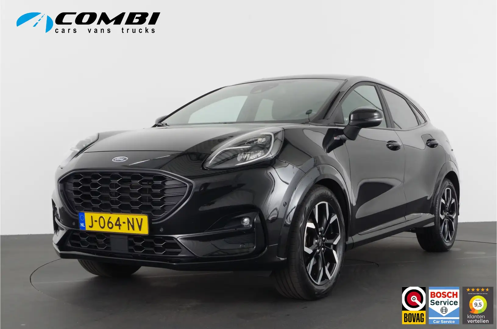 Ford Puma 1.0 EcoBoost Hybrid ST-Line X First Edition  Pano Zwart - 1