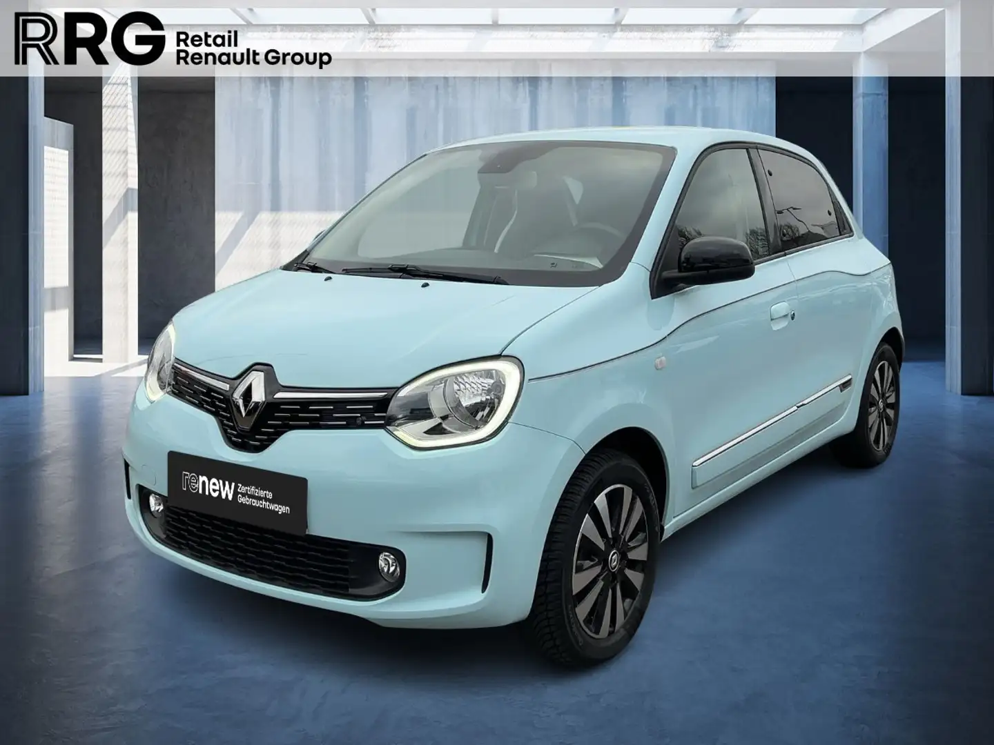 Renault Twingo E-TECH Techno Kamera PDC LED SHZ Blau - 1