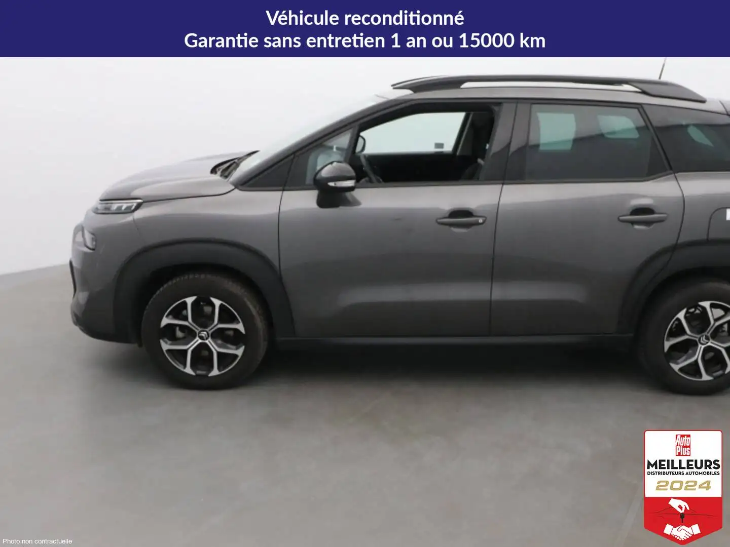 Citroen C3 Aircross 1.2 PURETECH 110CH SHINE Gris - 2