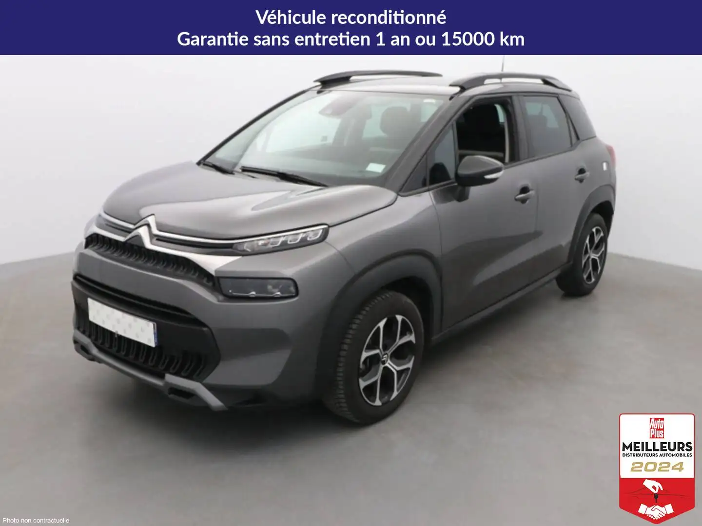 Citroen C3 Aircross 1.2 PURETECH 110CH SHINE Gris - 1