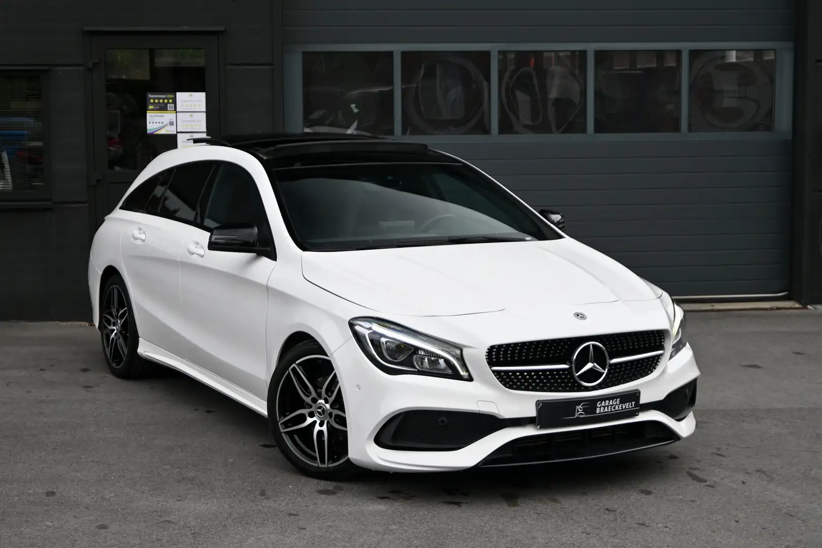 Mercedes-Benz CLA 180 SB - AMGpack - Pano - Cruise - Camera - 27 000km Wit - 2