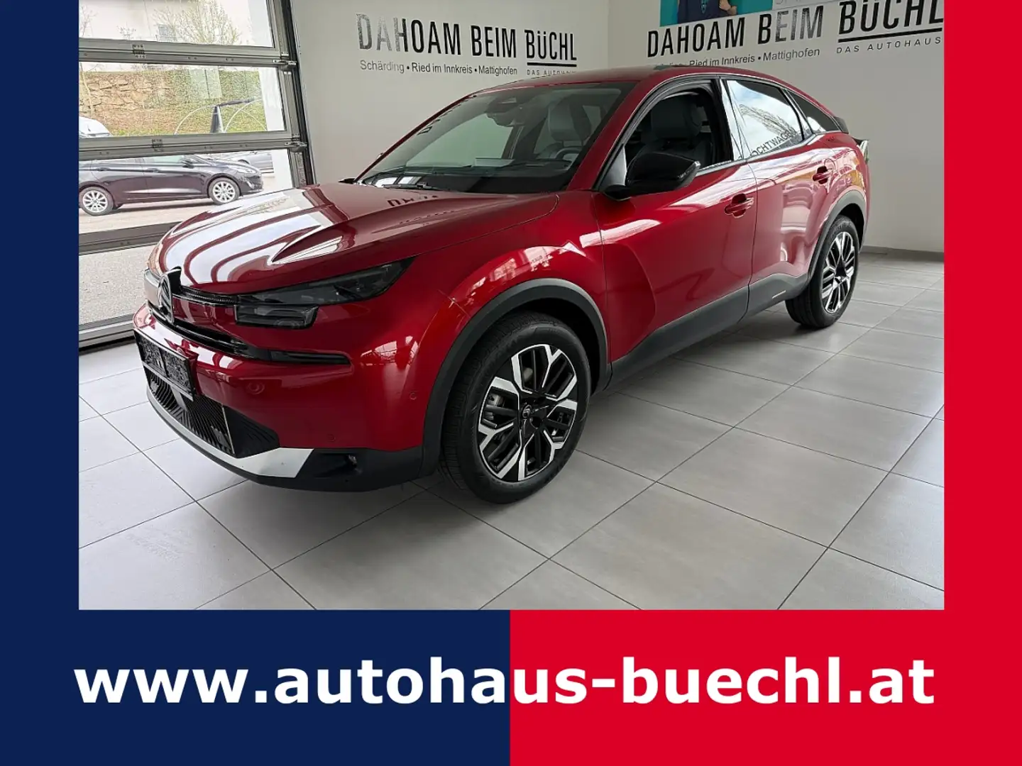Citroen C4 Hybrid mHEV 136 S&S e-DSC Max Rouge - 1