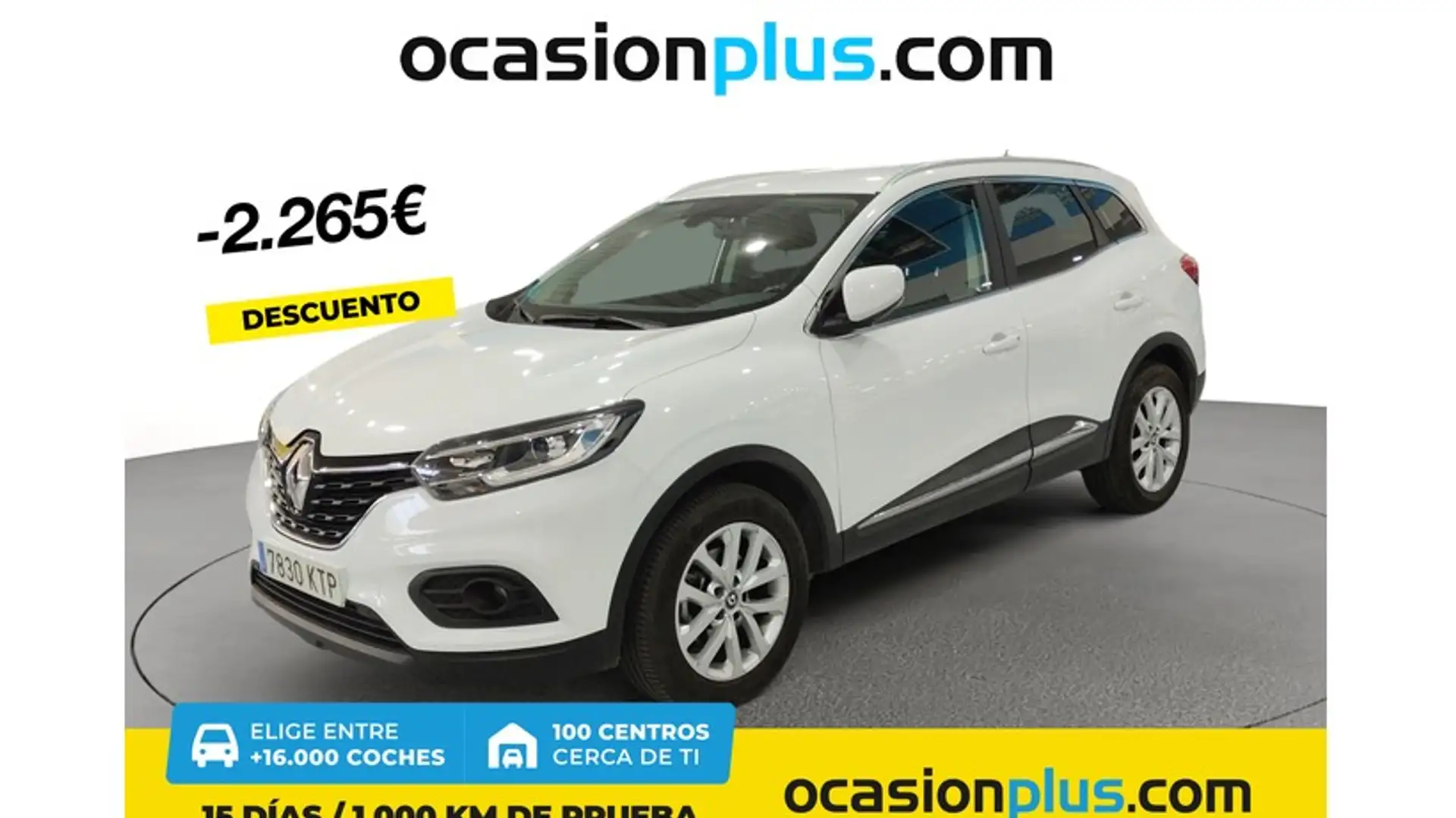Renault Kadjar 1.3 TCe GPF Intens 103kW Blanco - 1