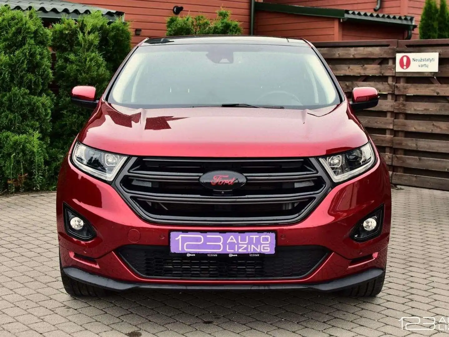 Ford Edge 2019 ST 2.7L V6 Biturbo AWD Vollausstattung Rouge - 2
