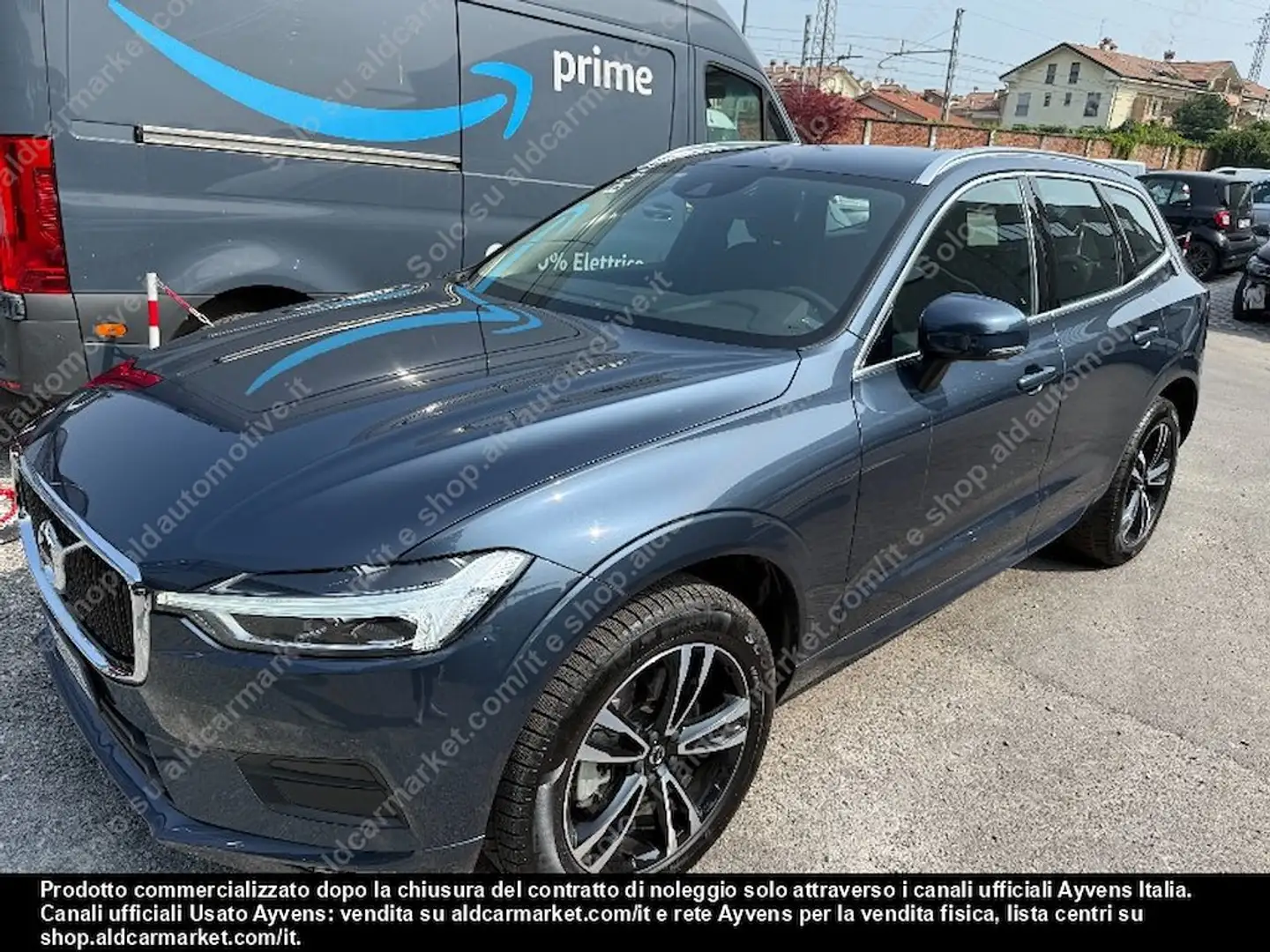 Volvo XC60 2.0 B4 197CV AWD HYBRID/DIESEL **KM28000 REALI** Grigio - 1