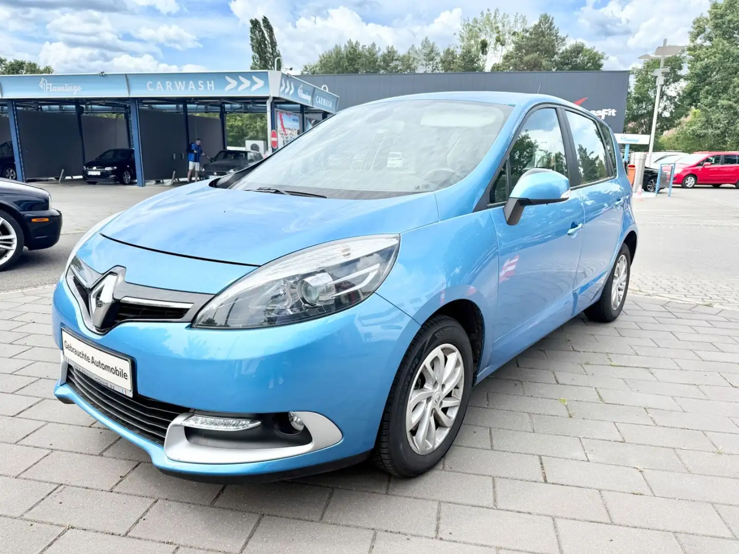 Renault Scenic IIIParis,Navi,Sitzh,Klima,TÜVNEU,FESTPREIS Blau - 1