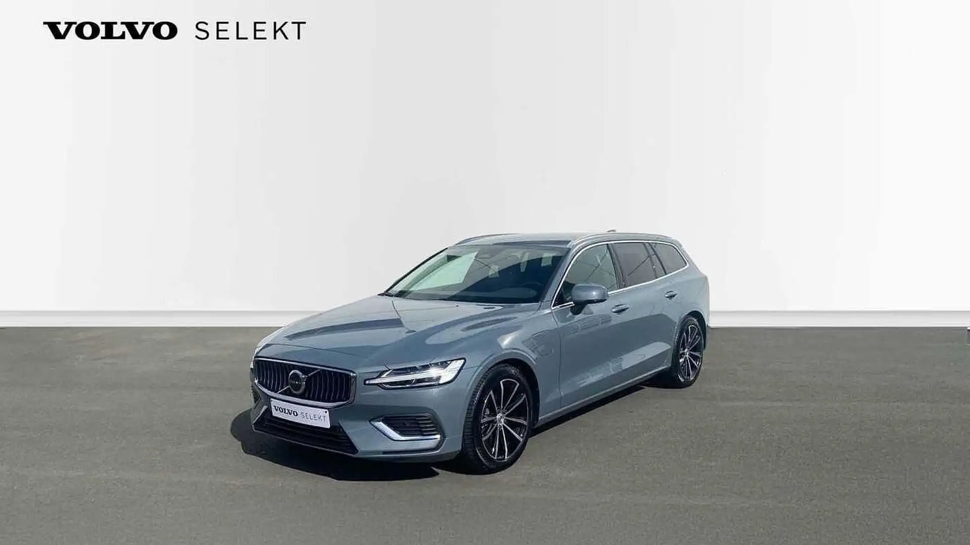 Volvo V60 Core Bright T6 AWD Hybride | Camera | Leder | Park Gris - 1