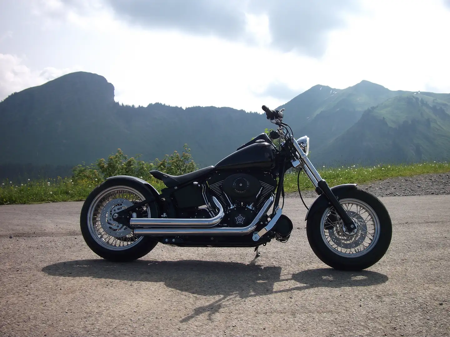 Harley-Davidson Night Train FXSTB Black - 2