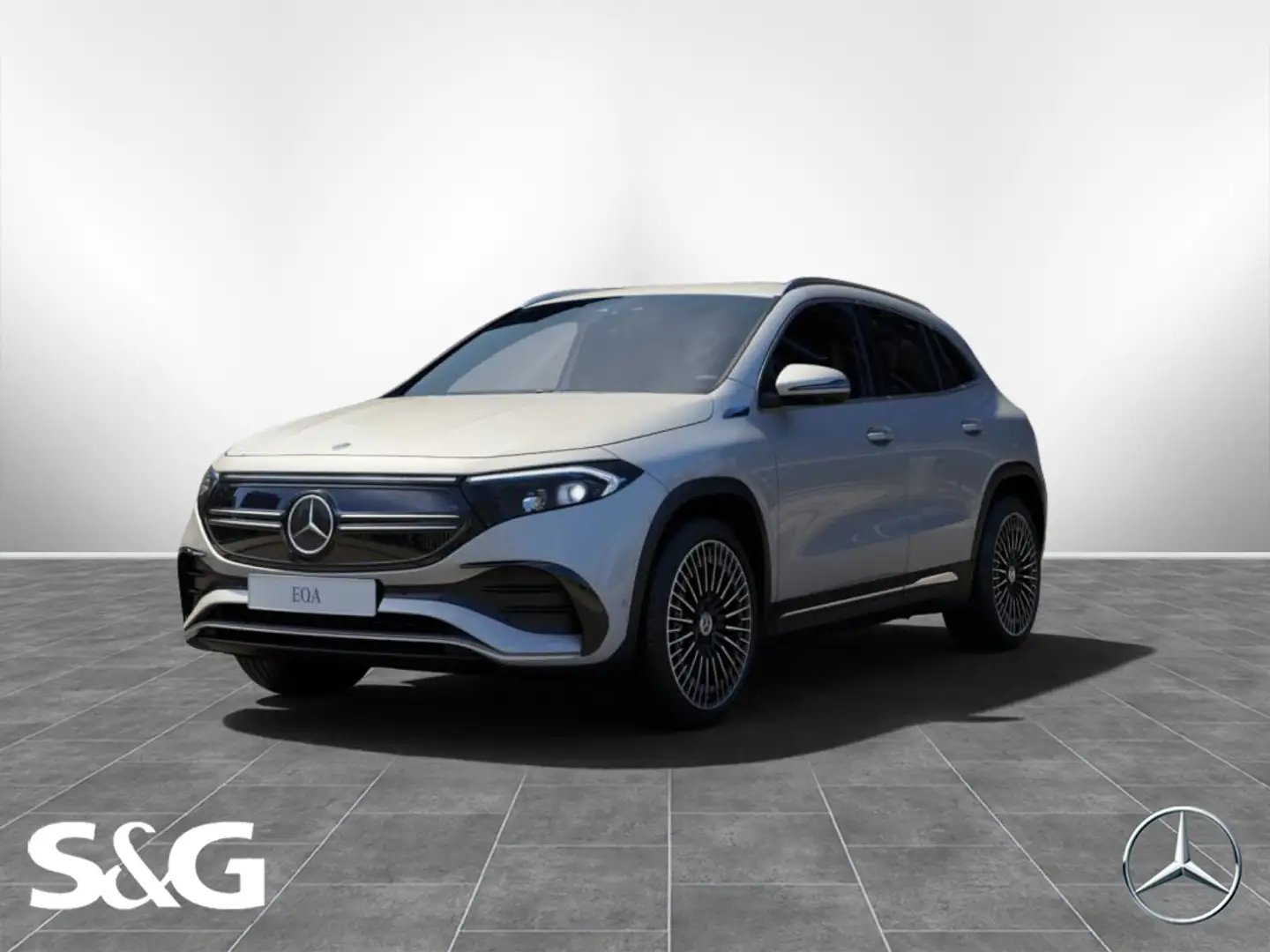 Mercedes-Benz EQA 300 4MA AMG DISTRONIC+HEDAUP+CARPLAY+LED+20" Weiß - 1