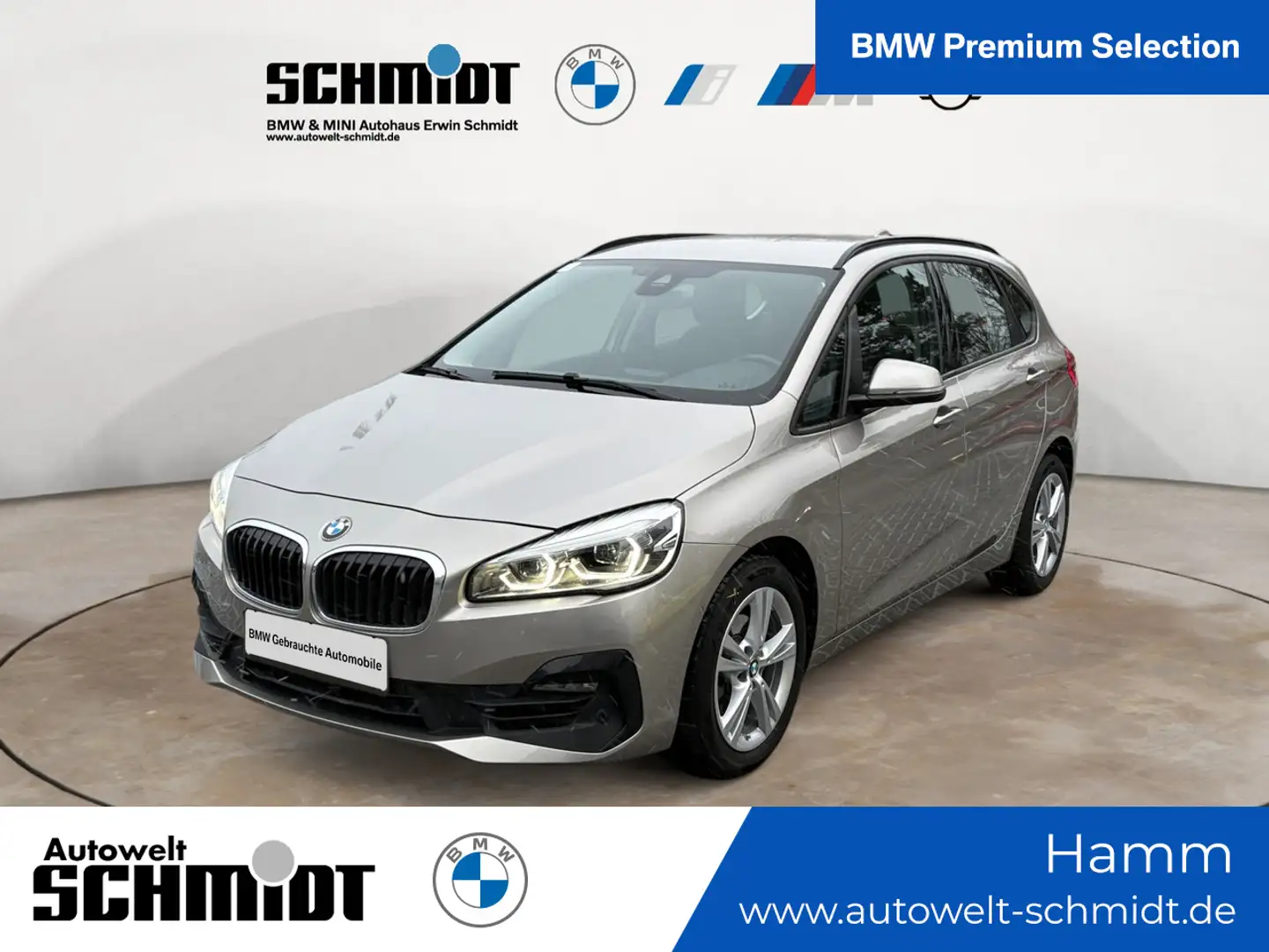 BMW 218 i Active Tourer Advantage + 2J-BPS.-GARANTIE Argent - 1