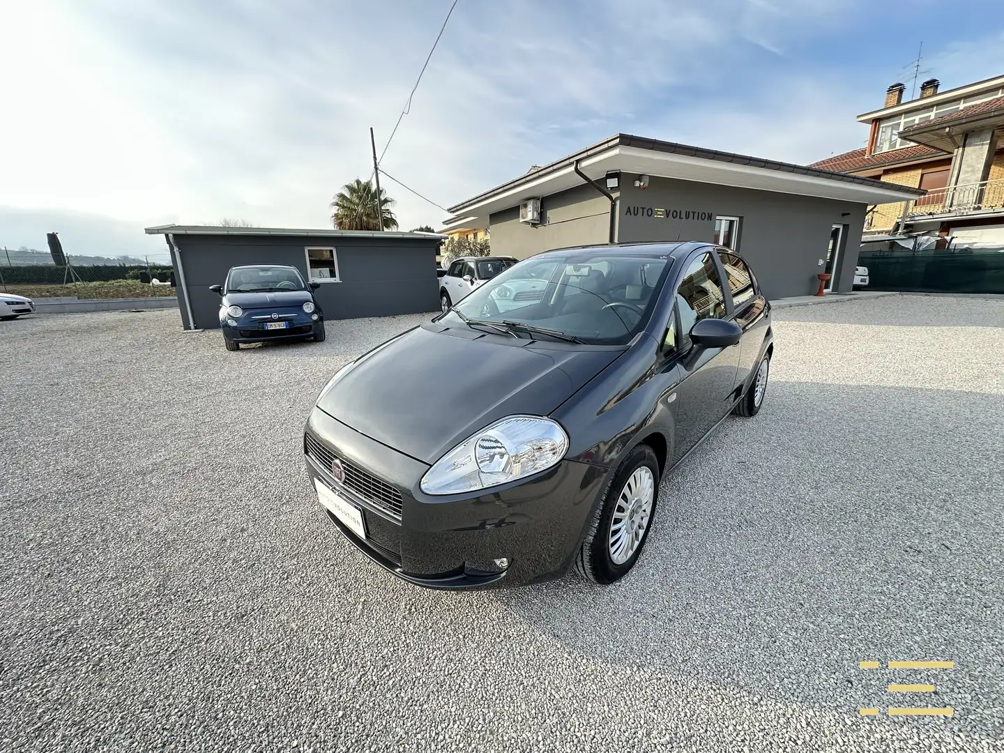 Fiat Grande Punto 1.3 MJT 90 cv 60.887 km Grijs - 1
