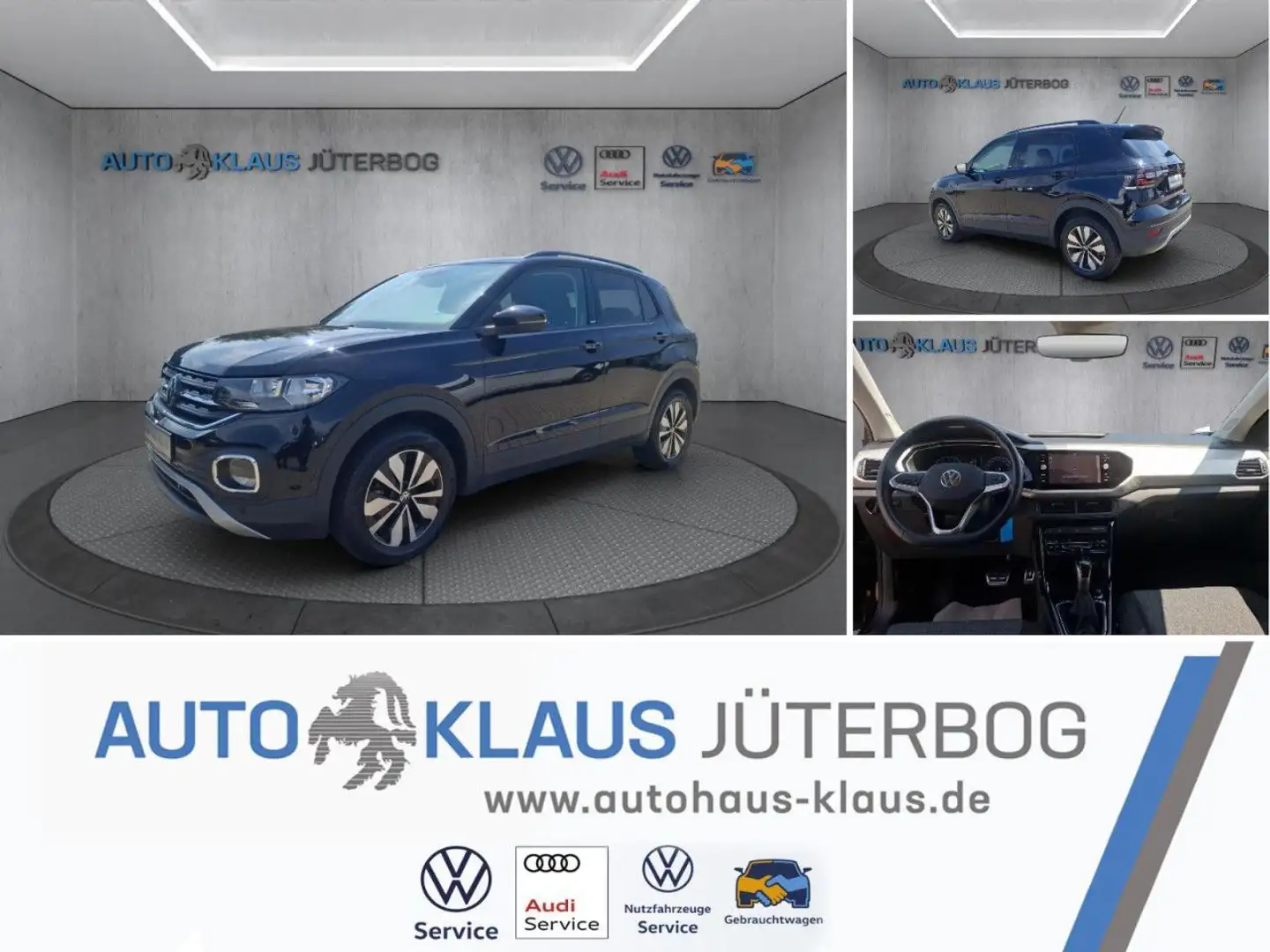 Volkswagen T-Cross 1.0 TSI Move Automatik,Navi,LED,(EURO 6d Noir - 1
