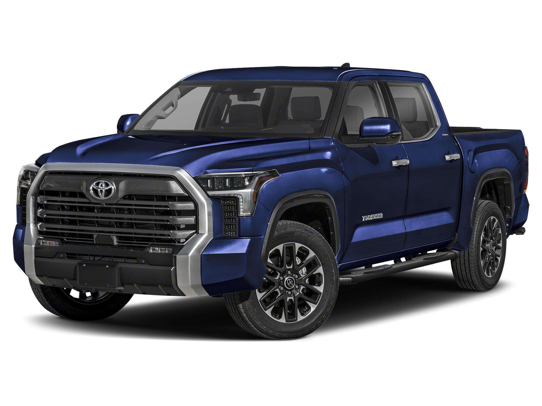 Blue 2026 Toyota Tundra Pickup Truck Four-Wheel Drive Automatic