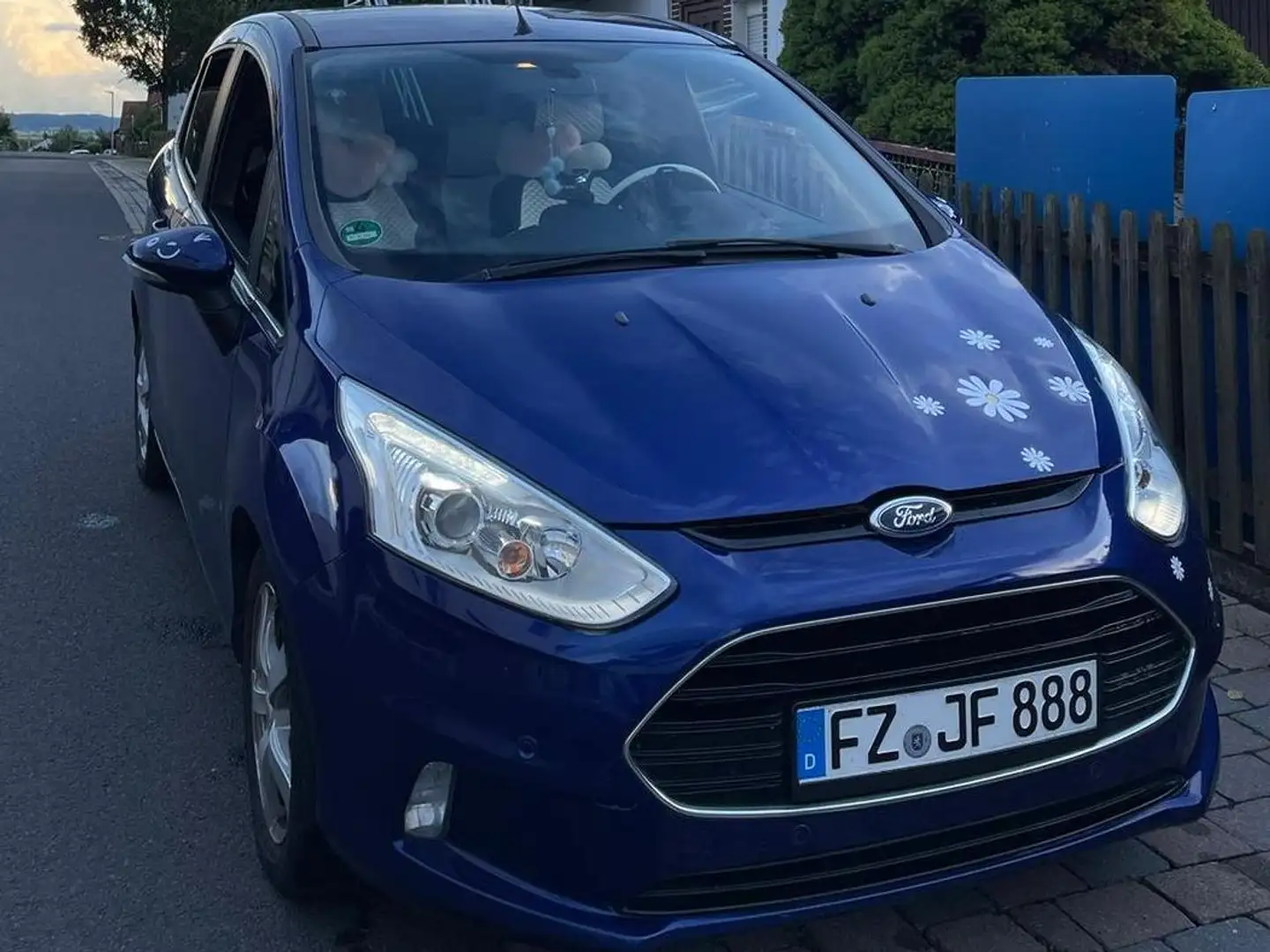Ford B-Max B-MAX 1.0 EcoBoost Titanium MOTORSCHADEN Blau - 2