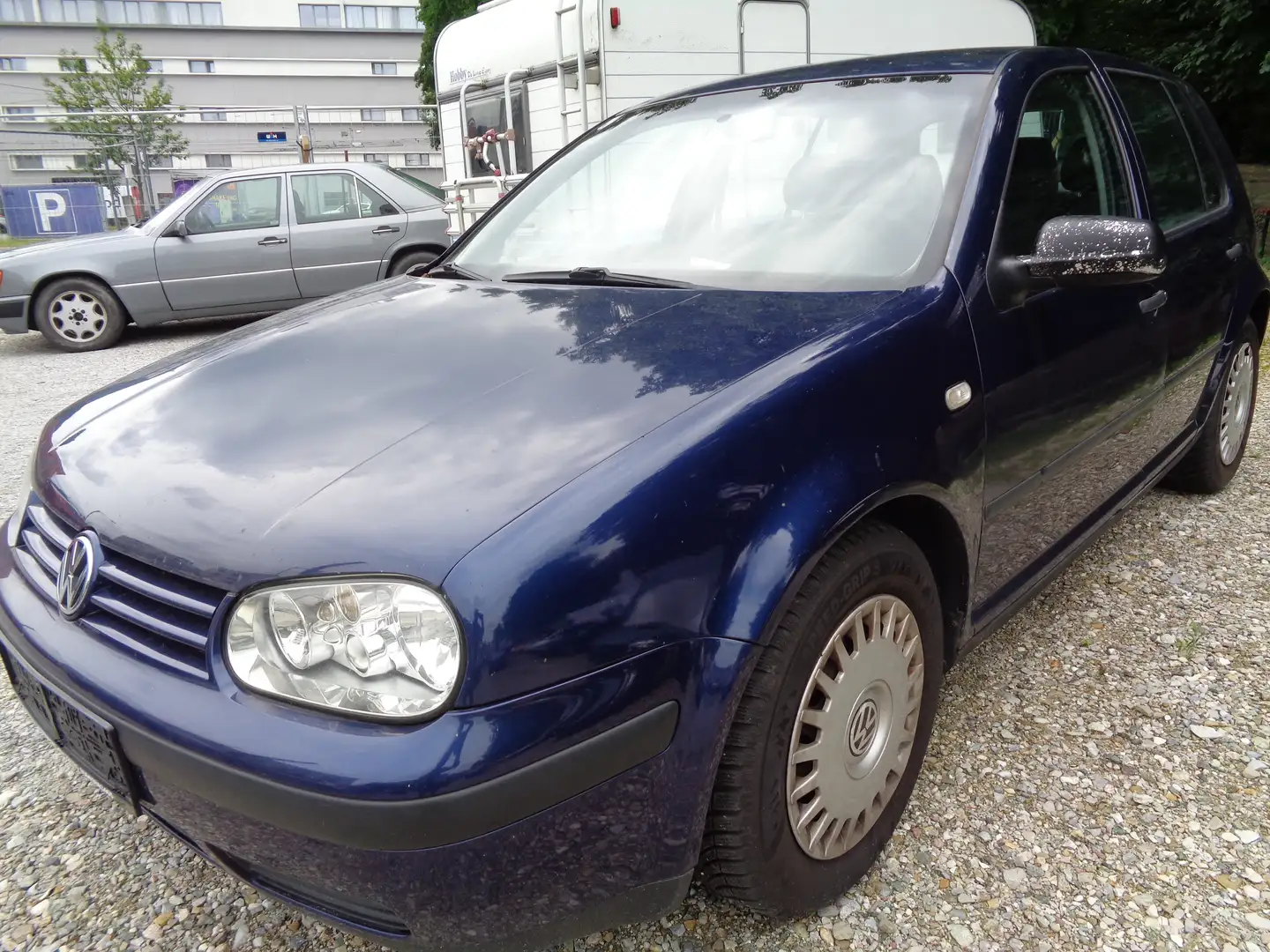 Volkswagen Golf Golf Rabbit TDI Azul - 1