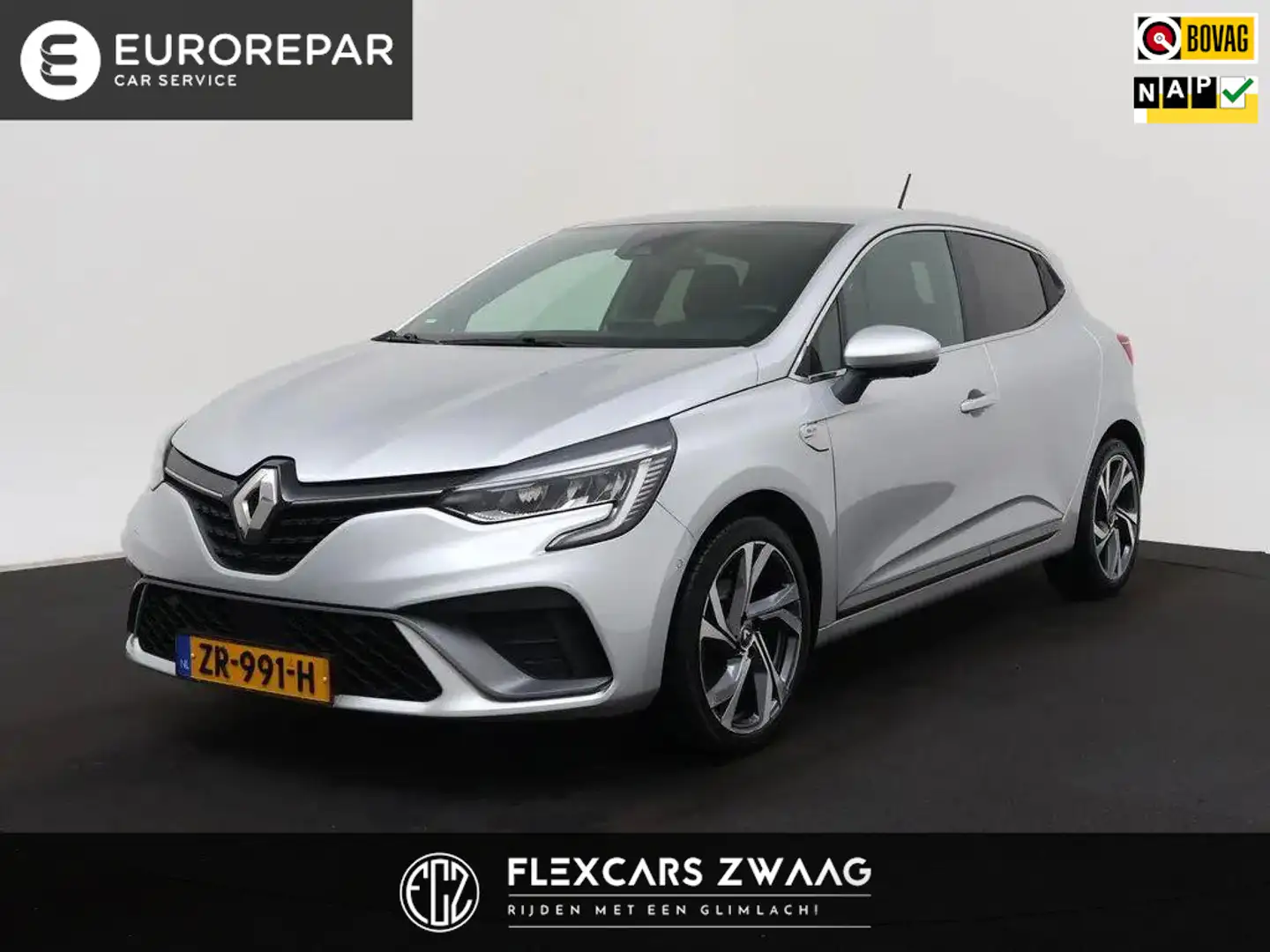 Renault Clio 1.3 TCe R.S. Line - Automaat - Navi groot Media - Gris - 1