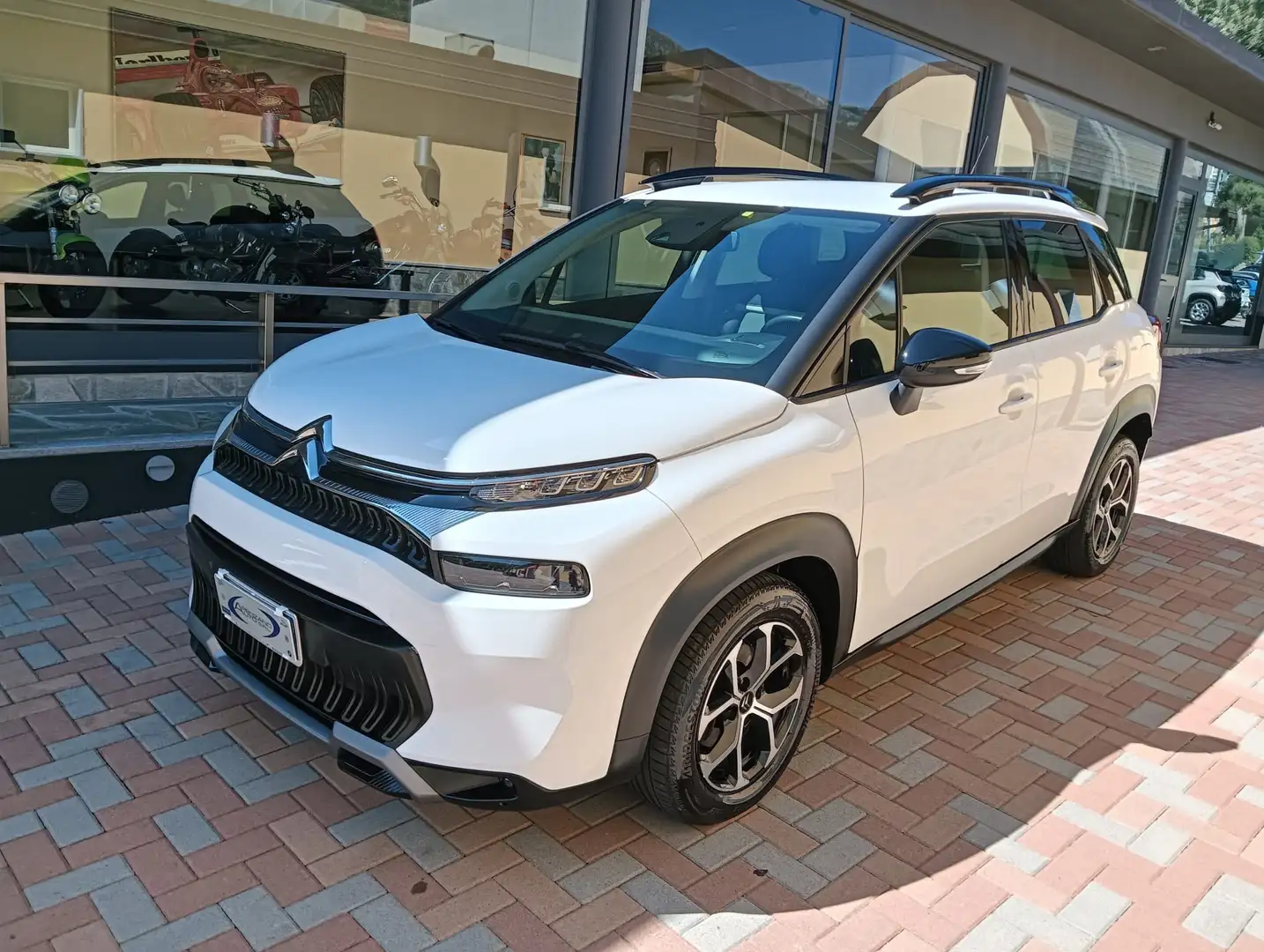 Citroen C3 Aircross C3 Aircross I 2021 1.5 bluehdi Shine s Bianco - 2