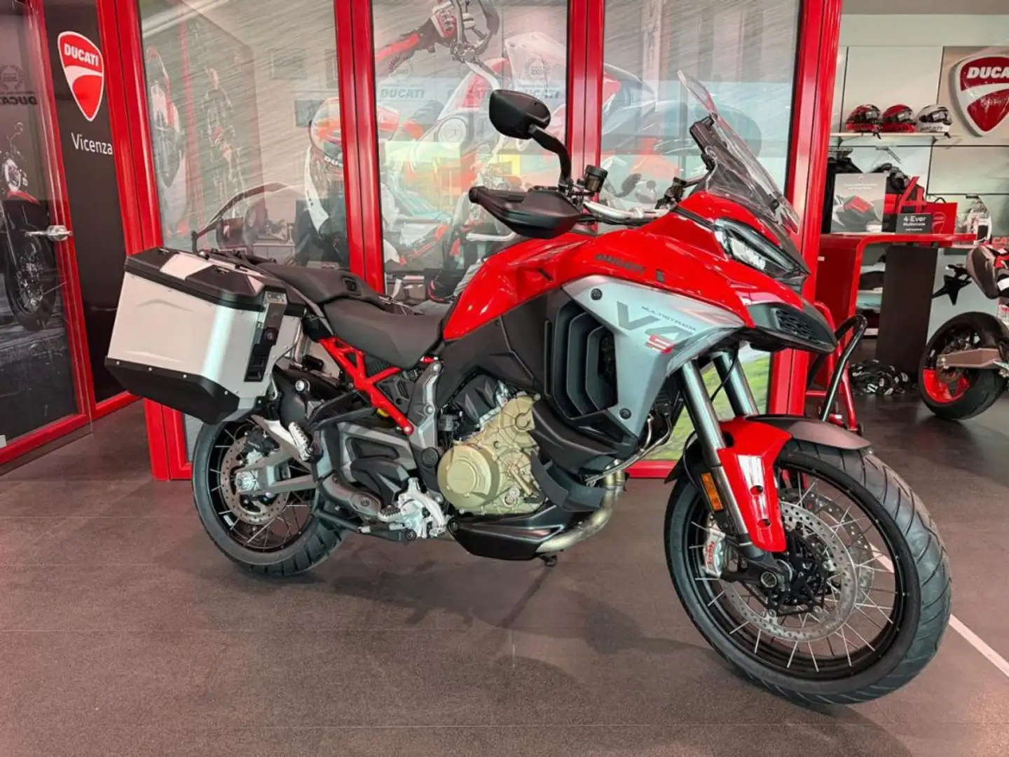 Ducati Multistrada V4 S ADVENTURE RED SPOKED WHEELS MY2026 Rosso - 1