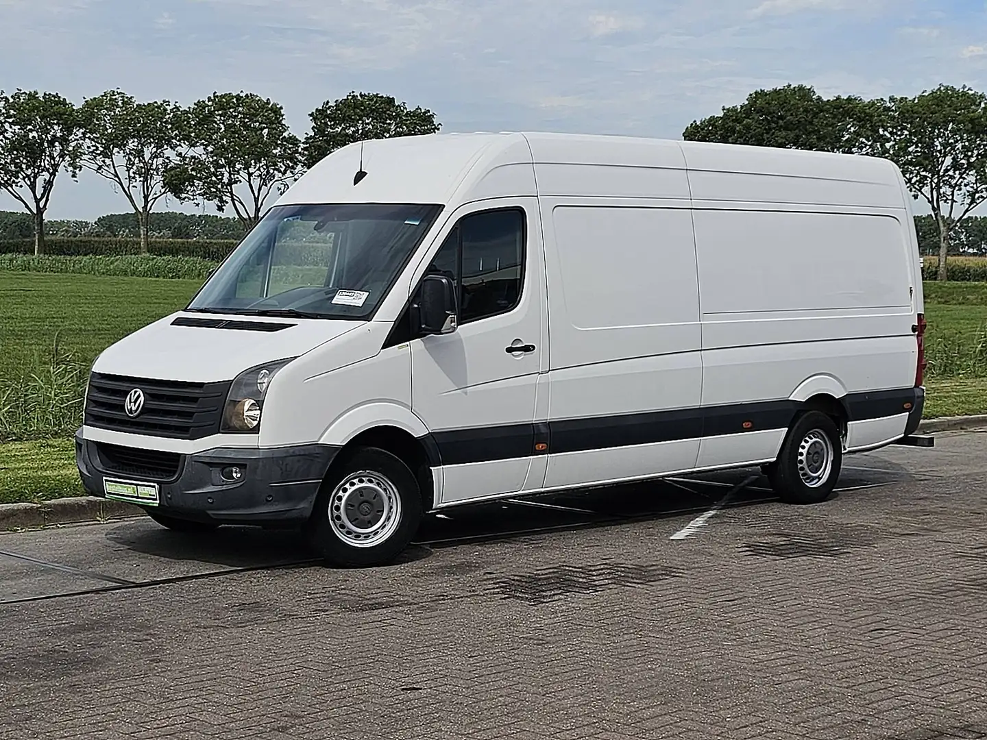 Volkswagen Crafter 35 2.0 ac cruisecontrol Blanc - 2