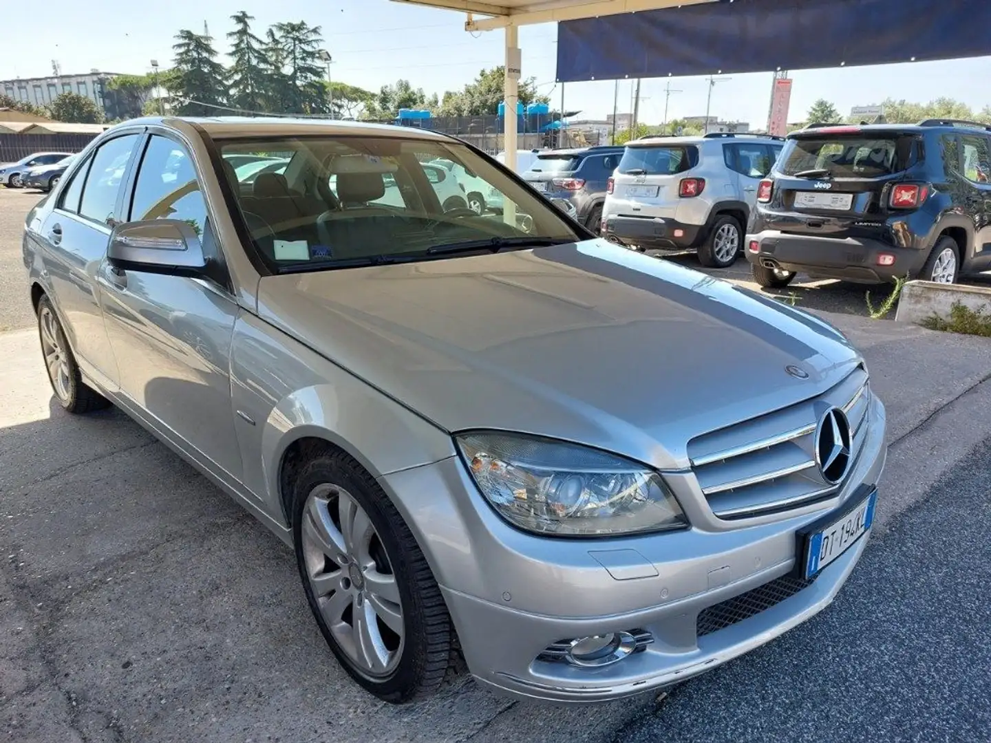 Mercedes-Benz C 220 CDI Avantgarde 4 Porte Tettino Navig Automatica Grigio - 1