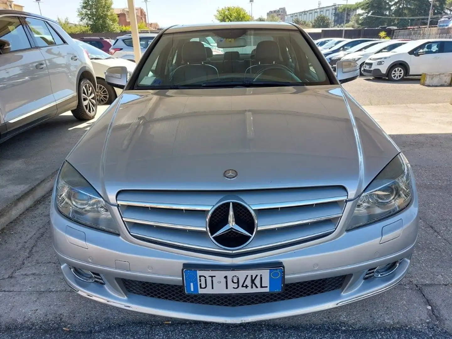 Mercedes-Benz C 220 CDI Avantgarde 4 Porte Tettino Navig Automatica Grigio - 2