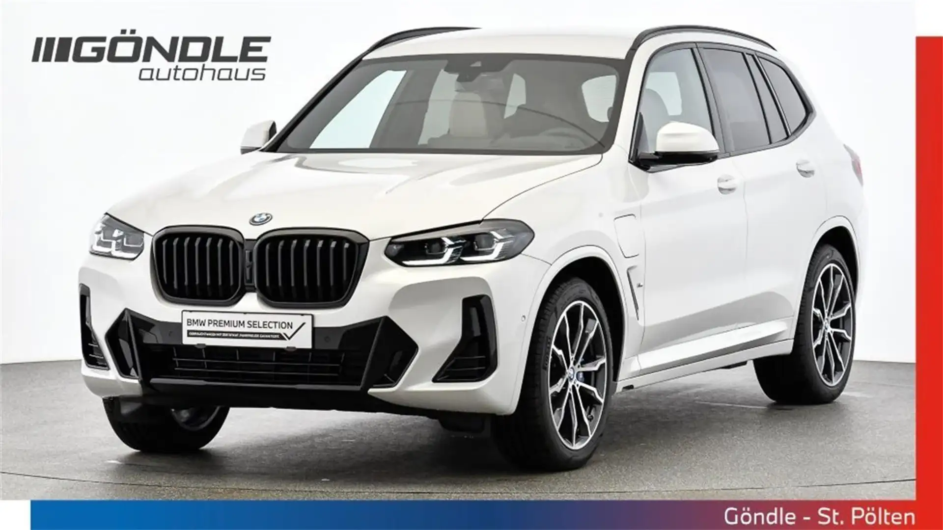 BMW X3 xDrive30e Blanc - 1