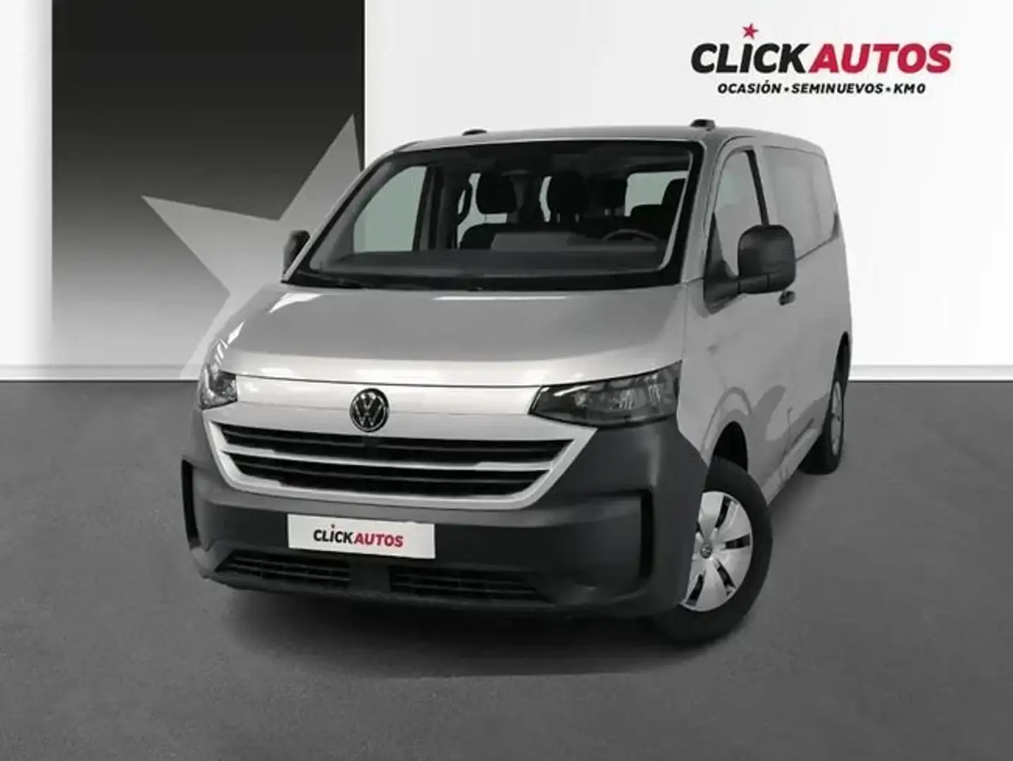 Volkswagen 2.0 TDI 110CV Corta 9 plazas Gris - 1