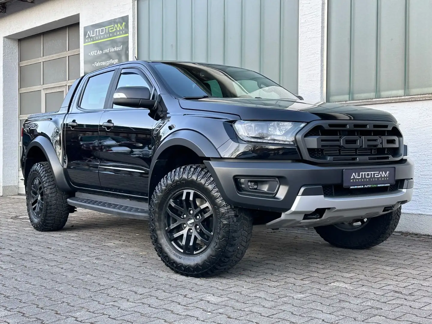Ford Ranger Raptor 4x4*PERFOMANCE*1-HAND*TOP*AHK*8FACH Noir - 1