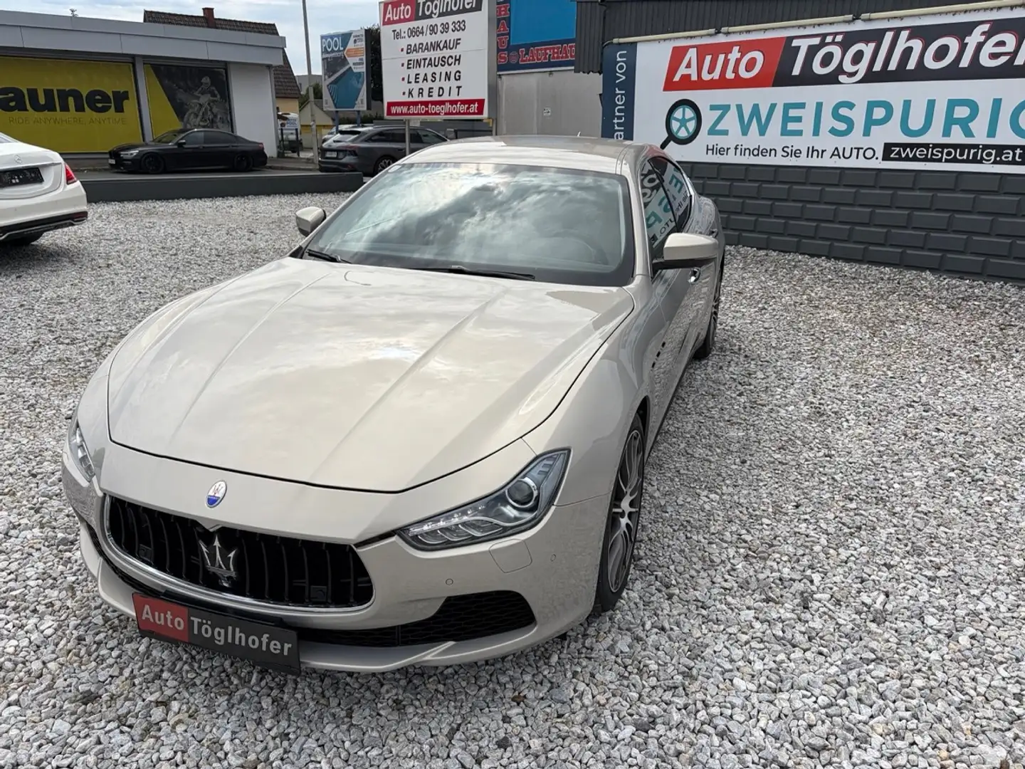 Maserati Ghibli S Q4 ACC Sportauspuff Werksgarantie B&W Sitzklima Beige - 1