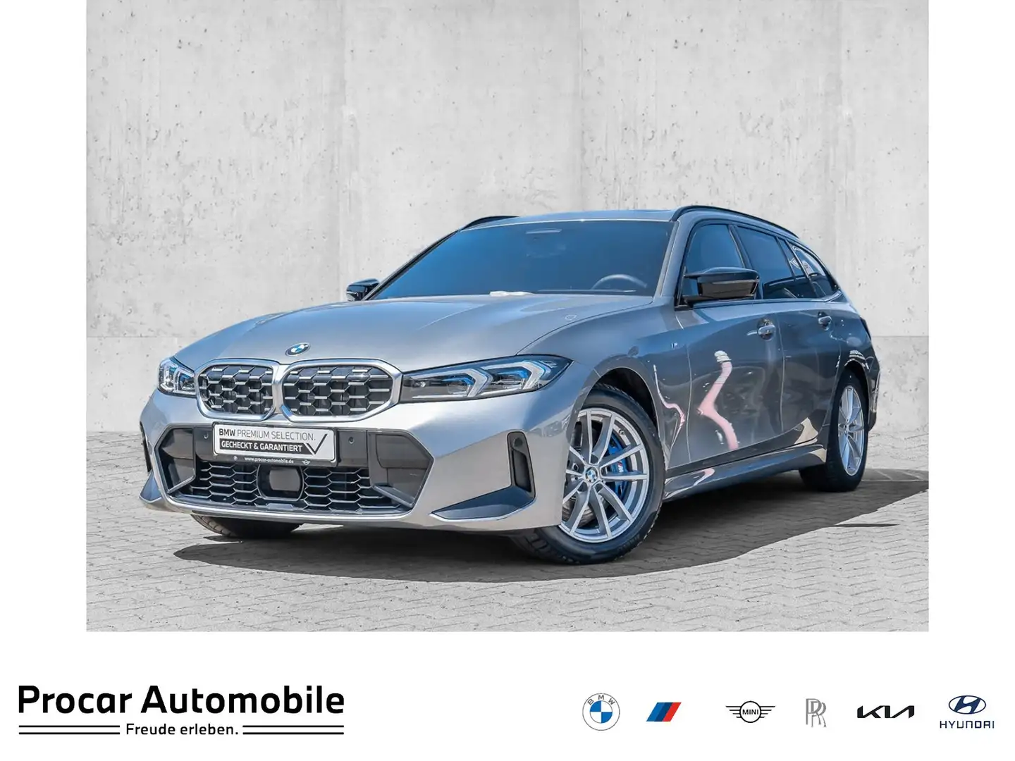 BMW 340 M340i xDrive Touring M Sport HUD PANO ACC AHK Grau - 1