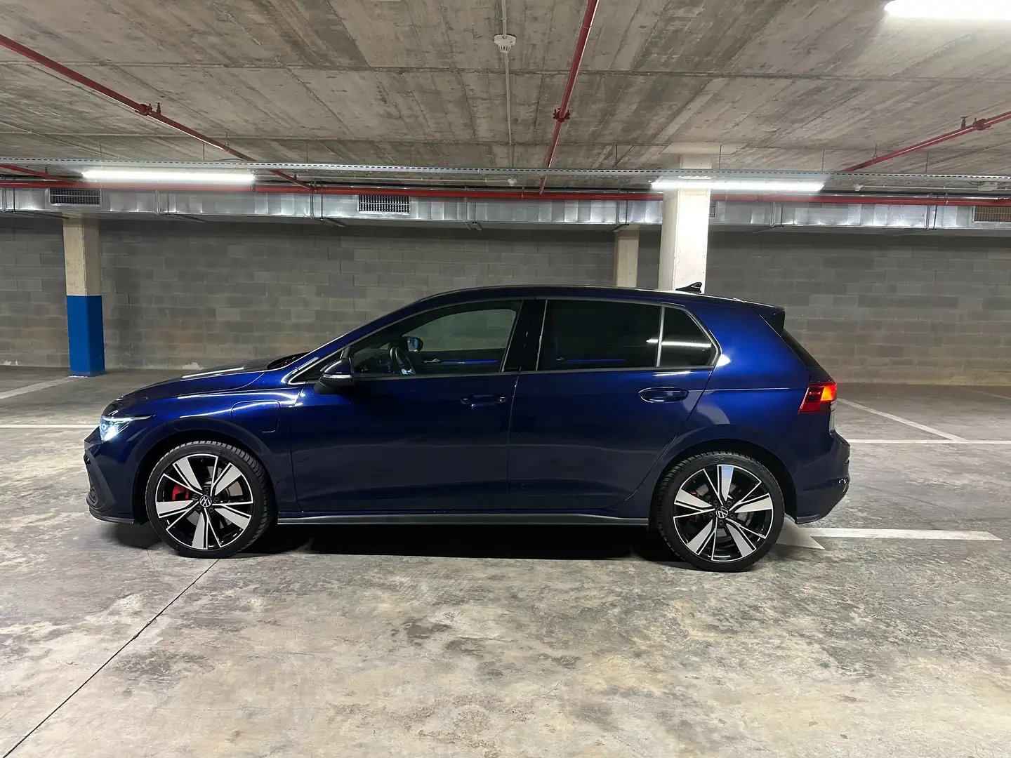 Volkswagen Golf GTE Modrá - 2