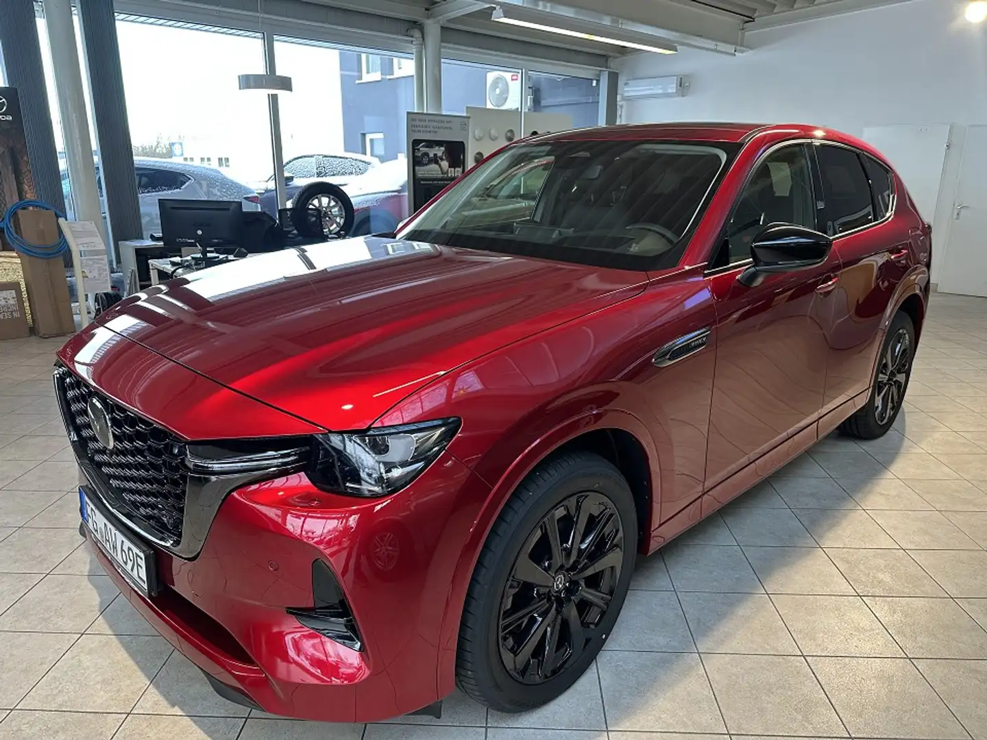Mazda CX-60 2.5L e-SKYACTIV PHEV HOMURA CON-P DRI-P COM-P PAN- Rot - 1