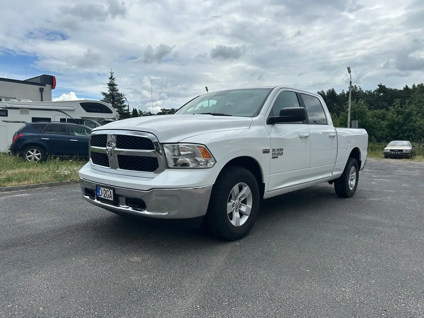 Dodge RAM Dodge RAM 1500 Classic 5.7 HEMI V8 4x4 Long Bed | Euro 6 | LKW N1 | 6-Sitzer | Unfallfrei Weiß - 1