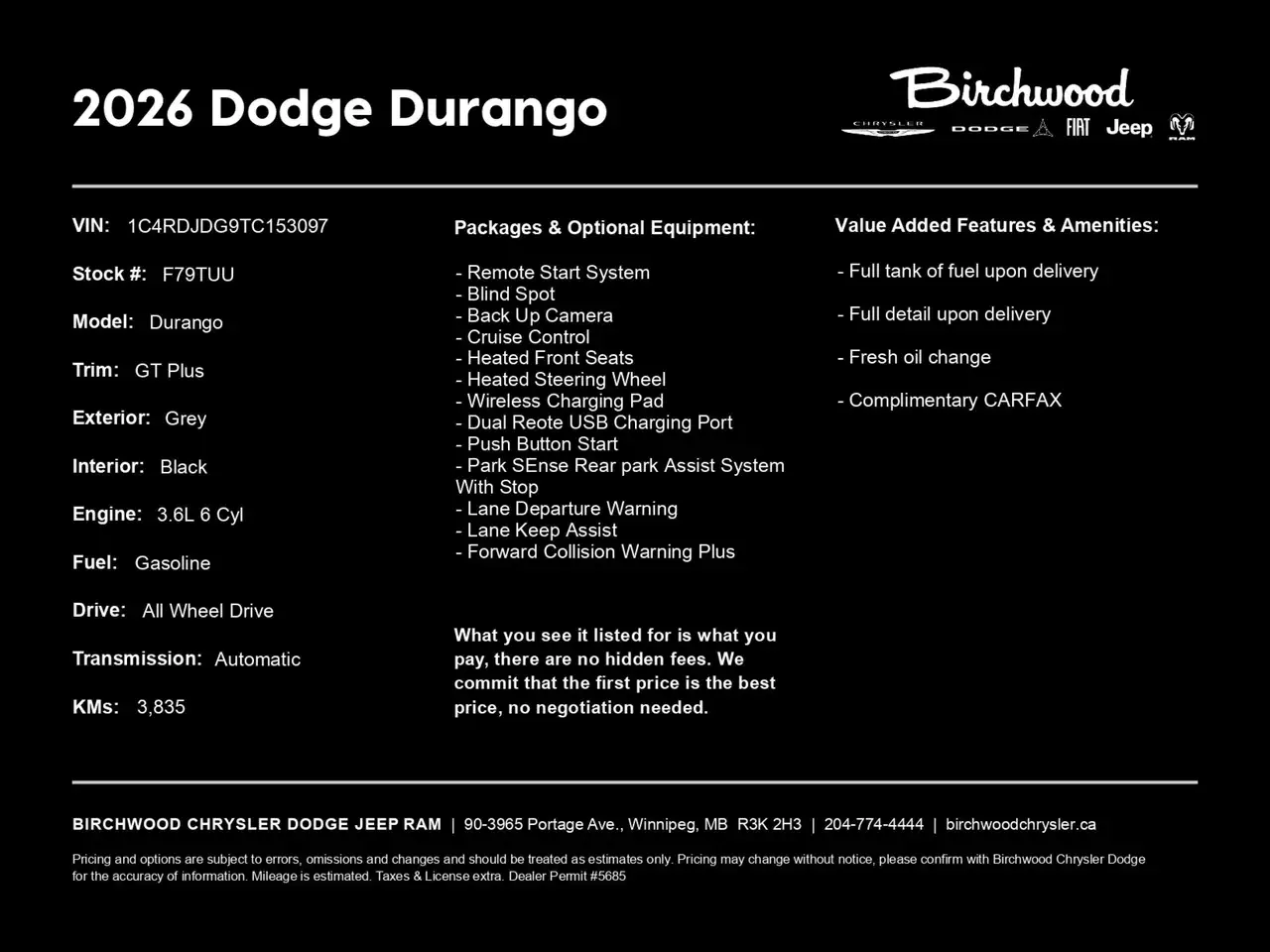 Dodge Durango снимка Dodge Durango