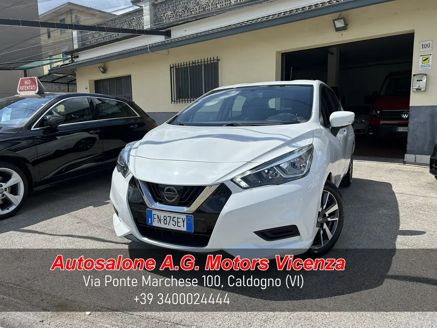 Nissan Micra 1.5 dci Tekna 90CV - OK NEOPATENTATI Bianco - 1