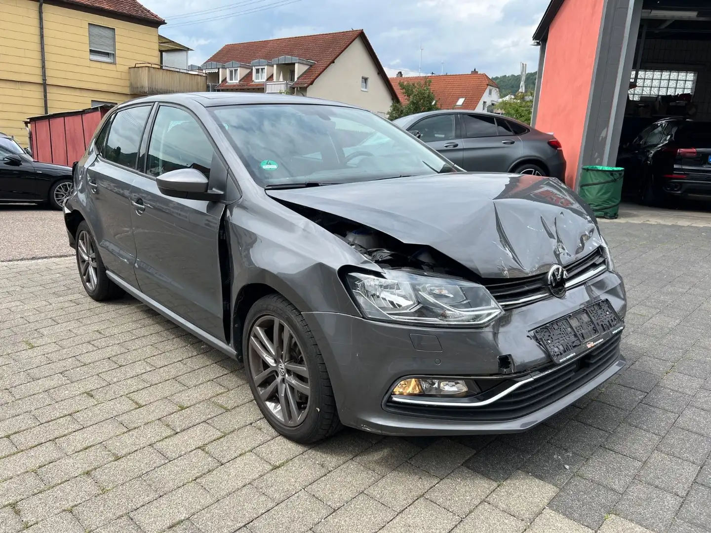 Volkswagen Polo 1.2 TSI Highline*DSG*NAVI*PANO*AIRBAG OK* Grigio - 2