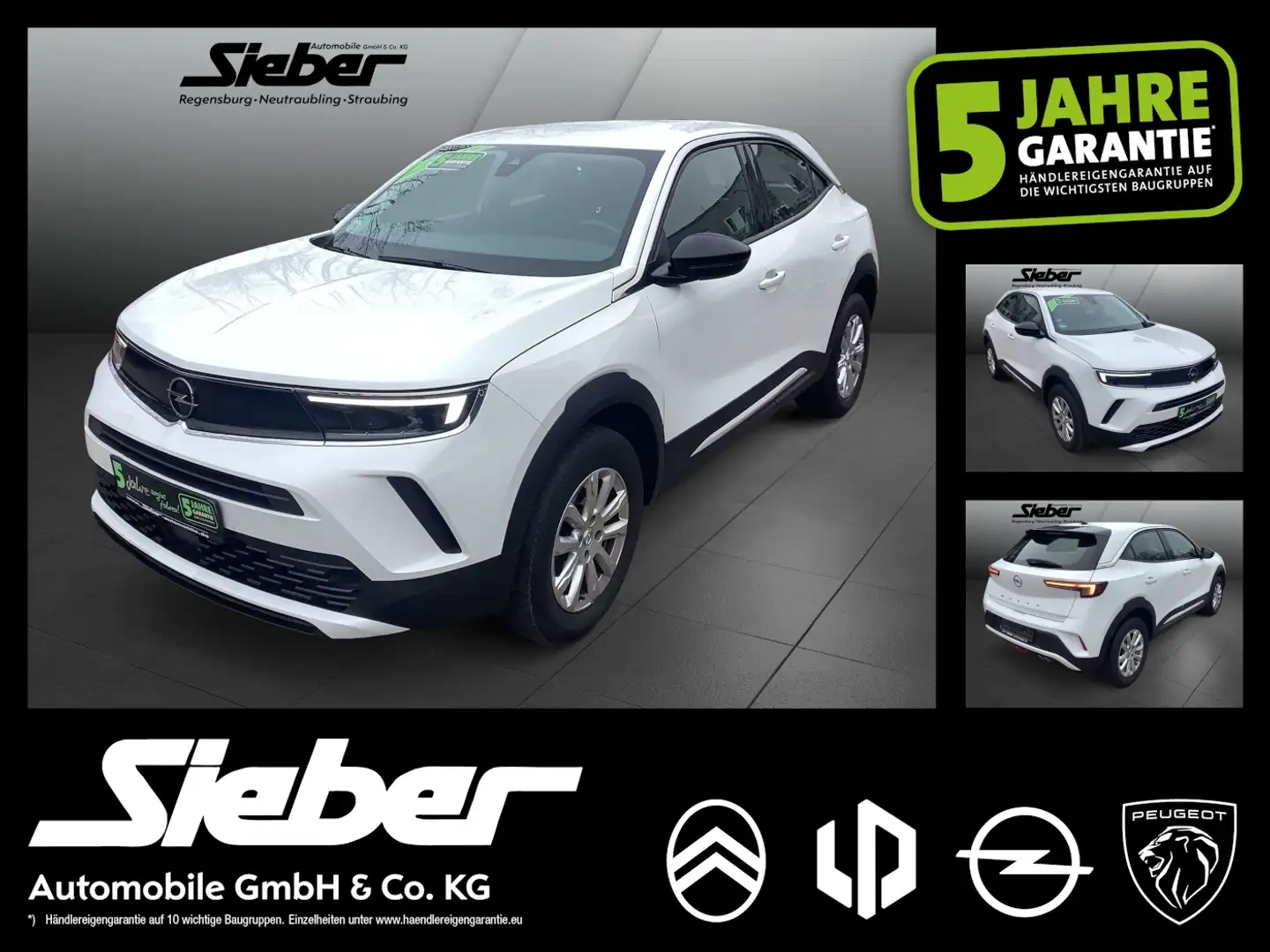 Opel Mokka 1.2 Edition Automatik *LED*PDC*Navi* Weiß - 1