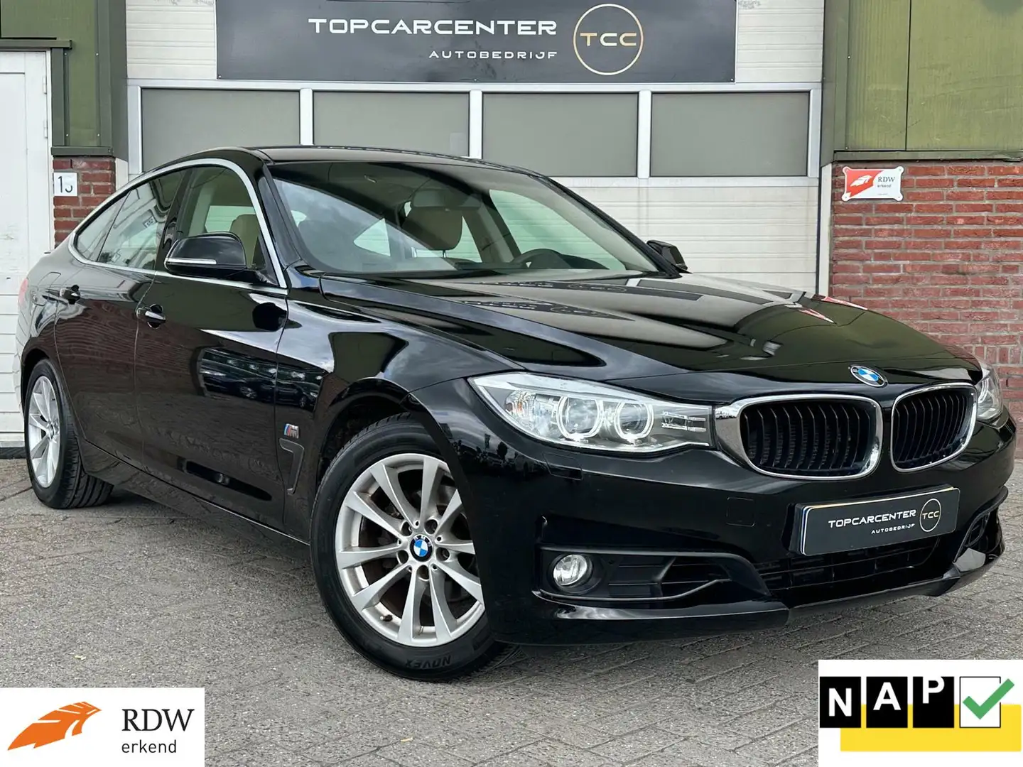 BMW 320 3-serie Gran Turismo 320i High Executive/STOELV/LE Чорний - 1