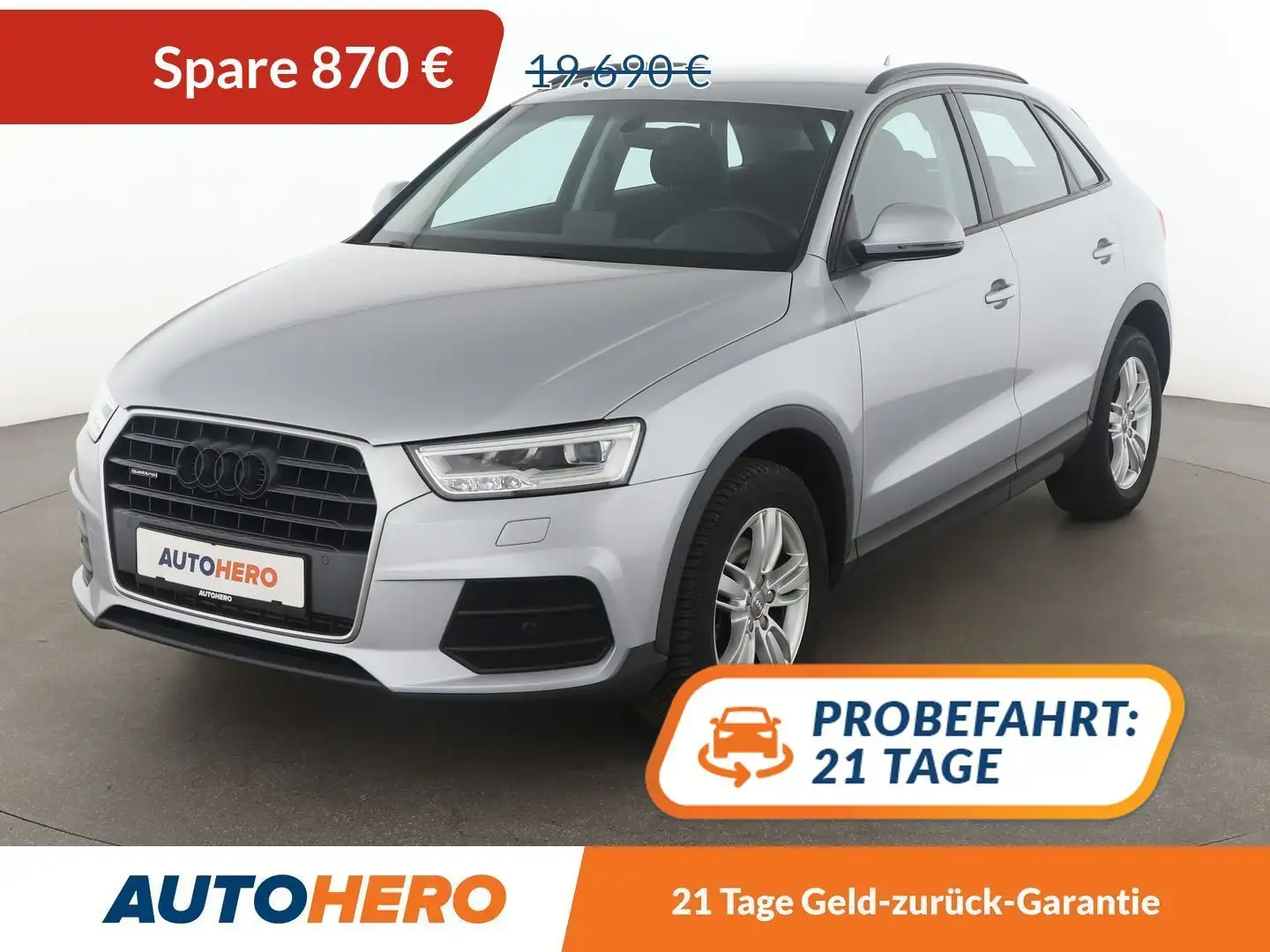Audi Q3 2.0 TFSI quattro Aut.*NAV*LED*TEMPO*PDC*SHZ* Gris - 1