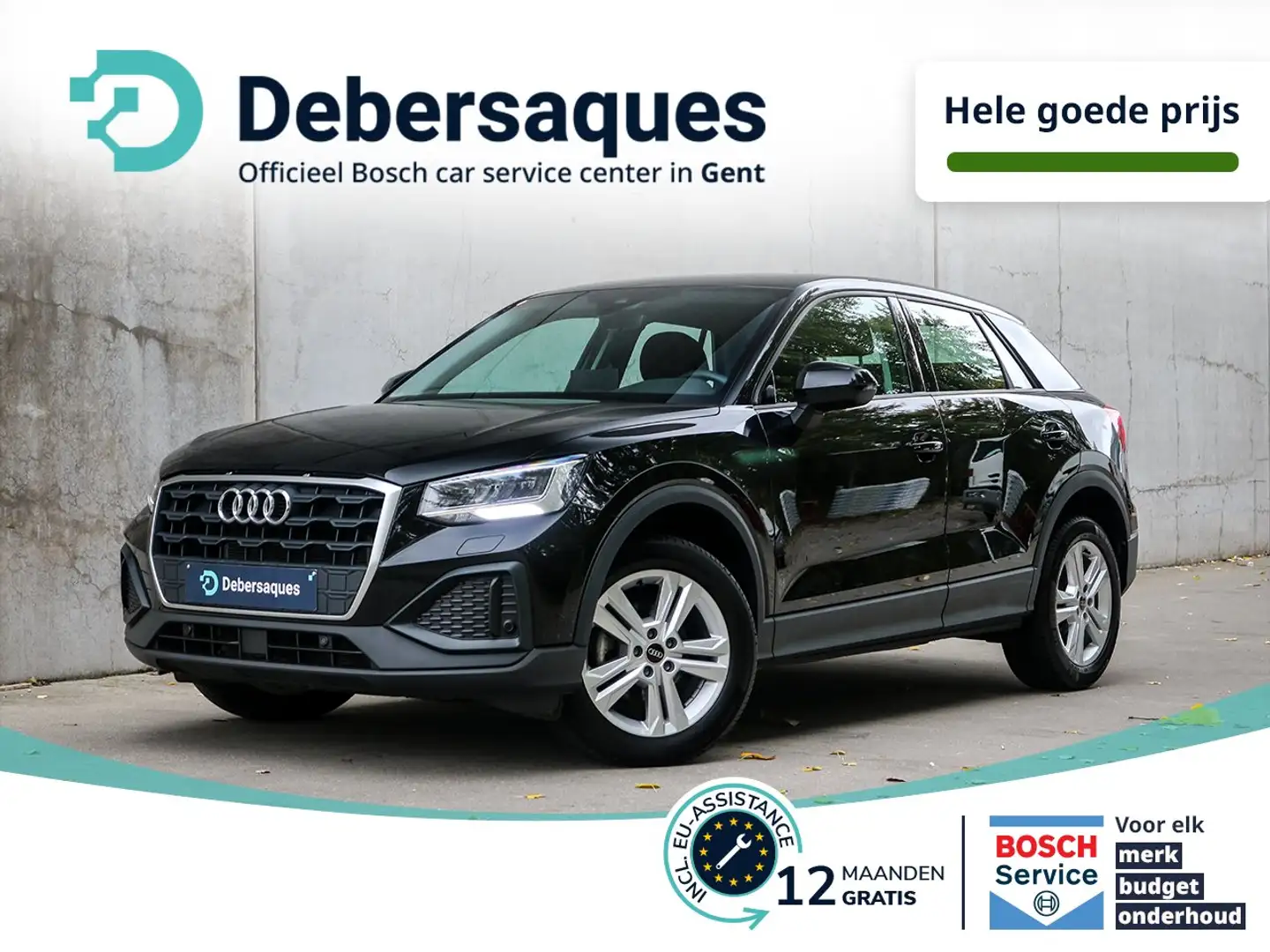 Audi Q2 1.0 TSI PRE SENSE ZETELVERW PSENS+CAM Noir - 1