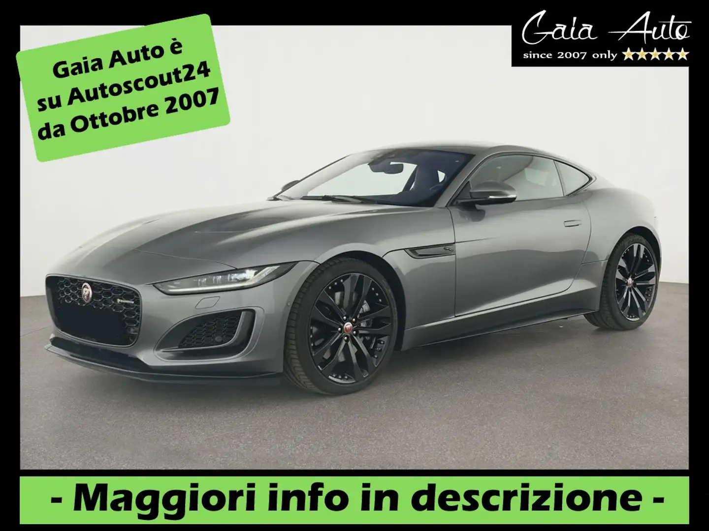 Jaguar F-Type Coupe 2.0 i4 R-Dynamic (diverse disp. 2023/2024) Gris - 1