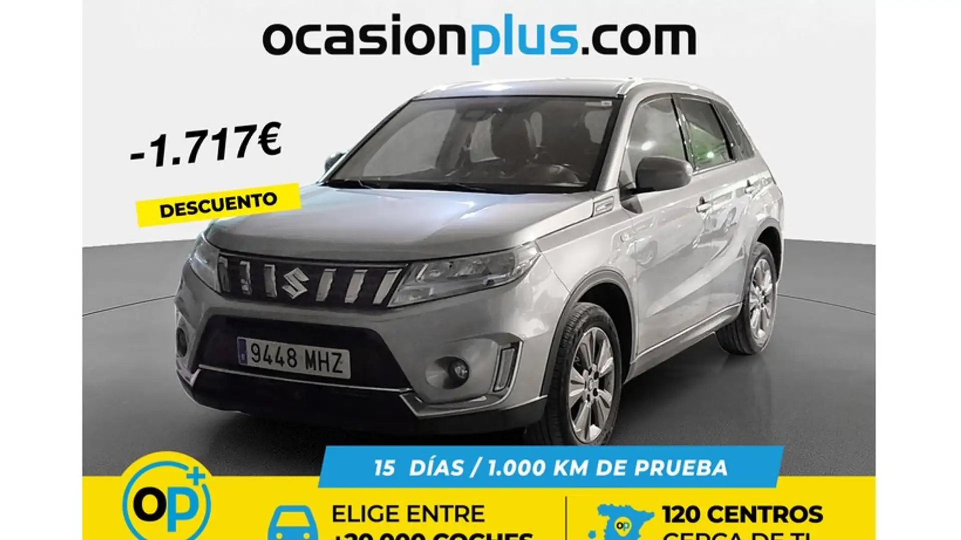 Suzuki Vitara 1.4T GLE 4WD Mild Hybrid Gris - 1