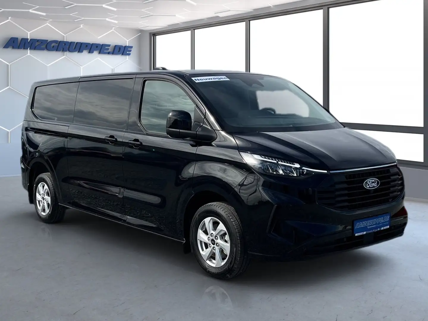 Ford Transit Custom FT320 L2H1 AT Limited AHK+Sitz12 Negro - 2