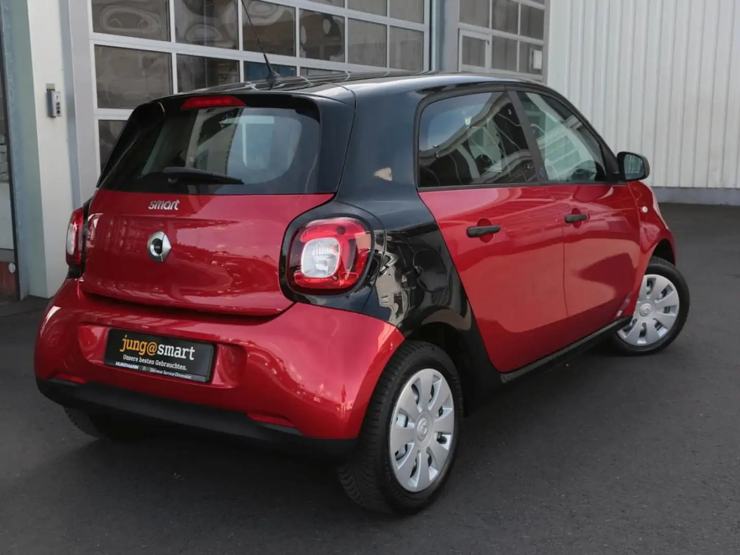 smart forFour EQ  Cool & Audio Volldach 22kW SHZ Rot - 2