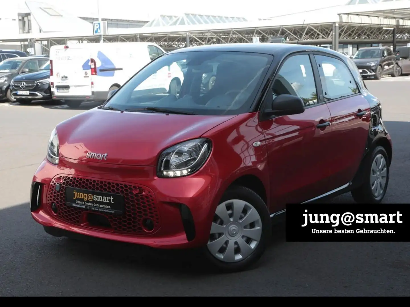 smart forFour EQ  Cool & Audio Volldach 22kW SHZ Rot - 1