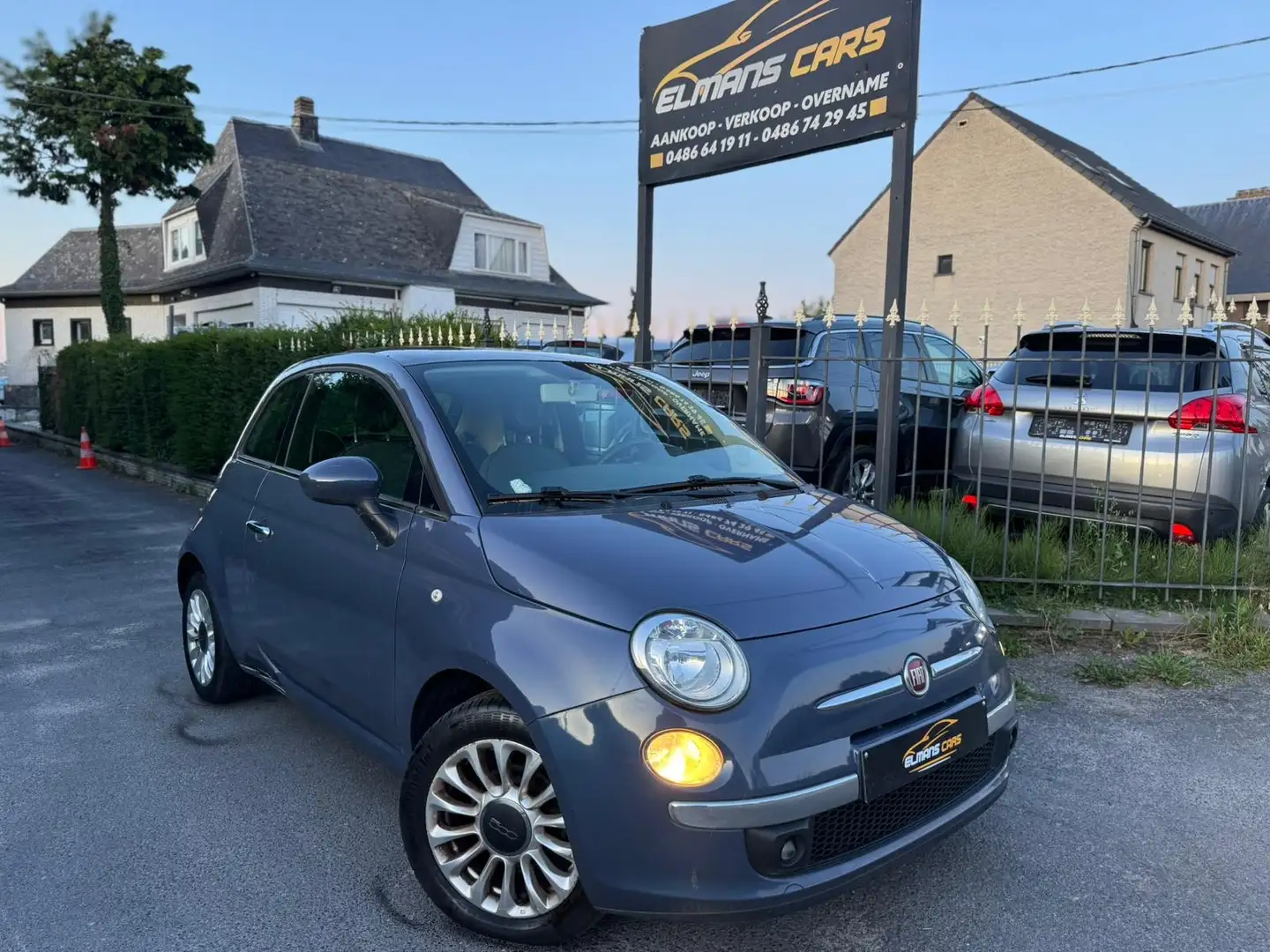 Fiat 500 1.2i Lounge// Airco // Jantes // 1ier Propriétair - 1
