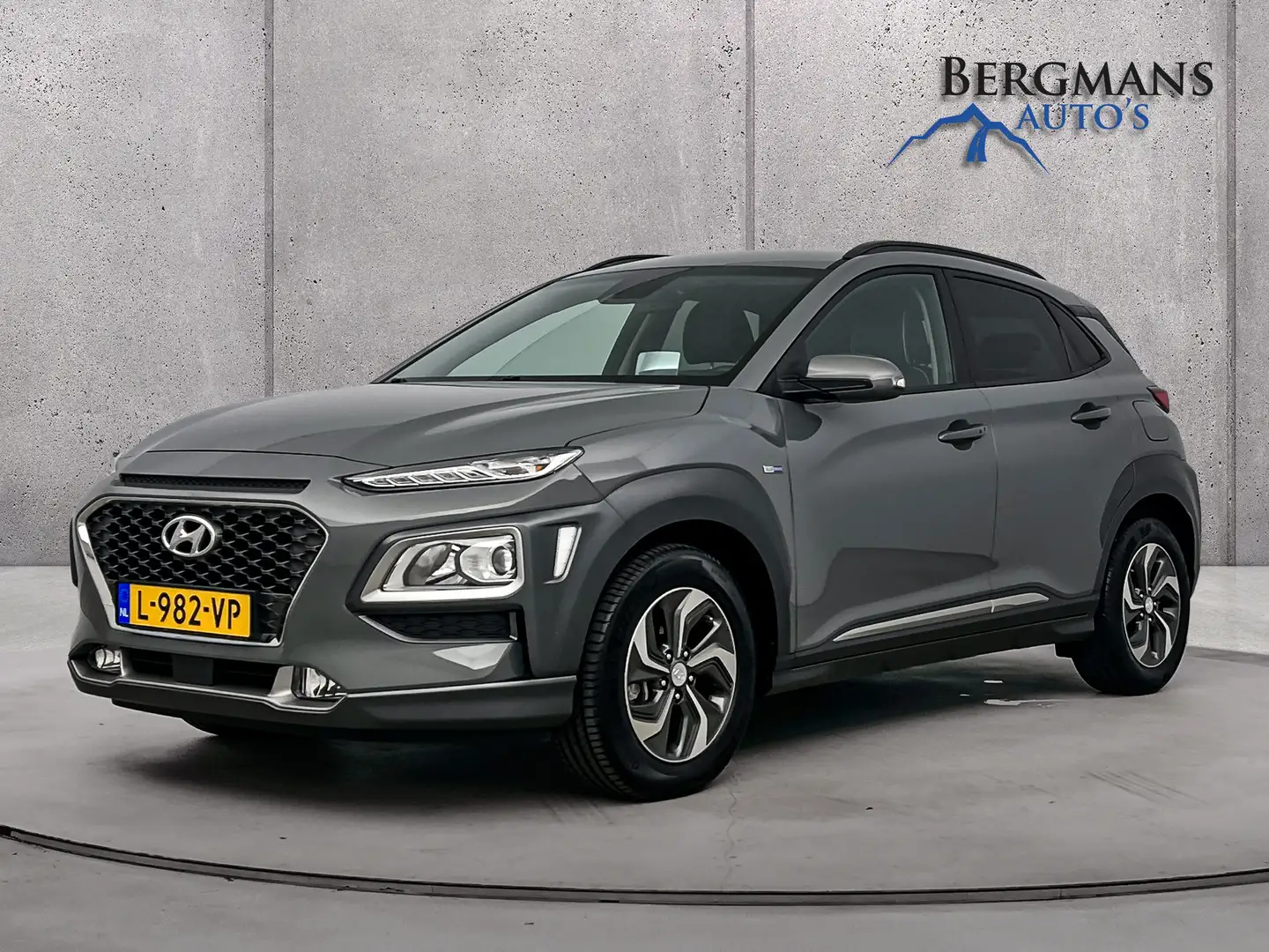 Hyundai KONA 1.6 GDI HEV Fashion Design // AUTOMAAT // TREKHAAK Grijs - 1