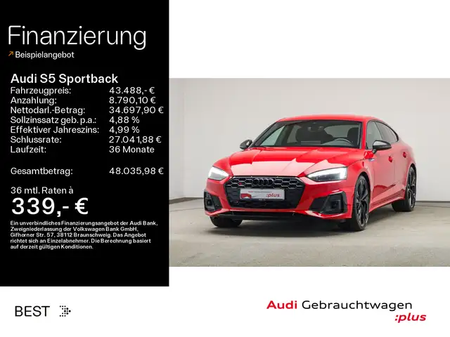 Audi S5 TDI Kamera, Navi, Carbon Style, 20"